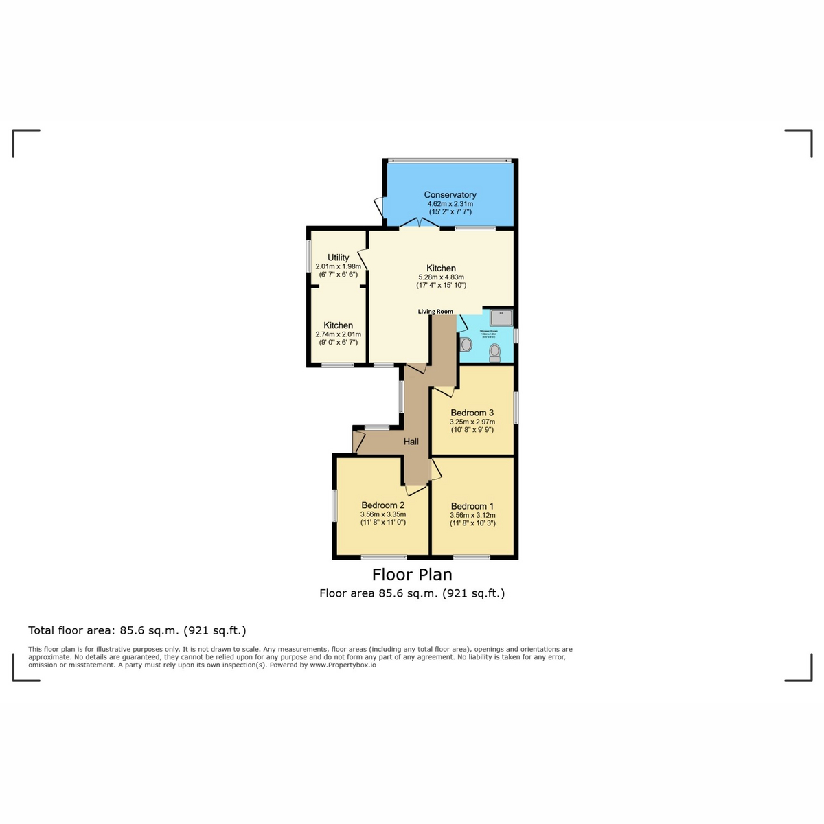 21, Hilton Road, Cowes floorplan
