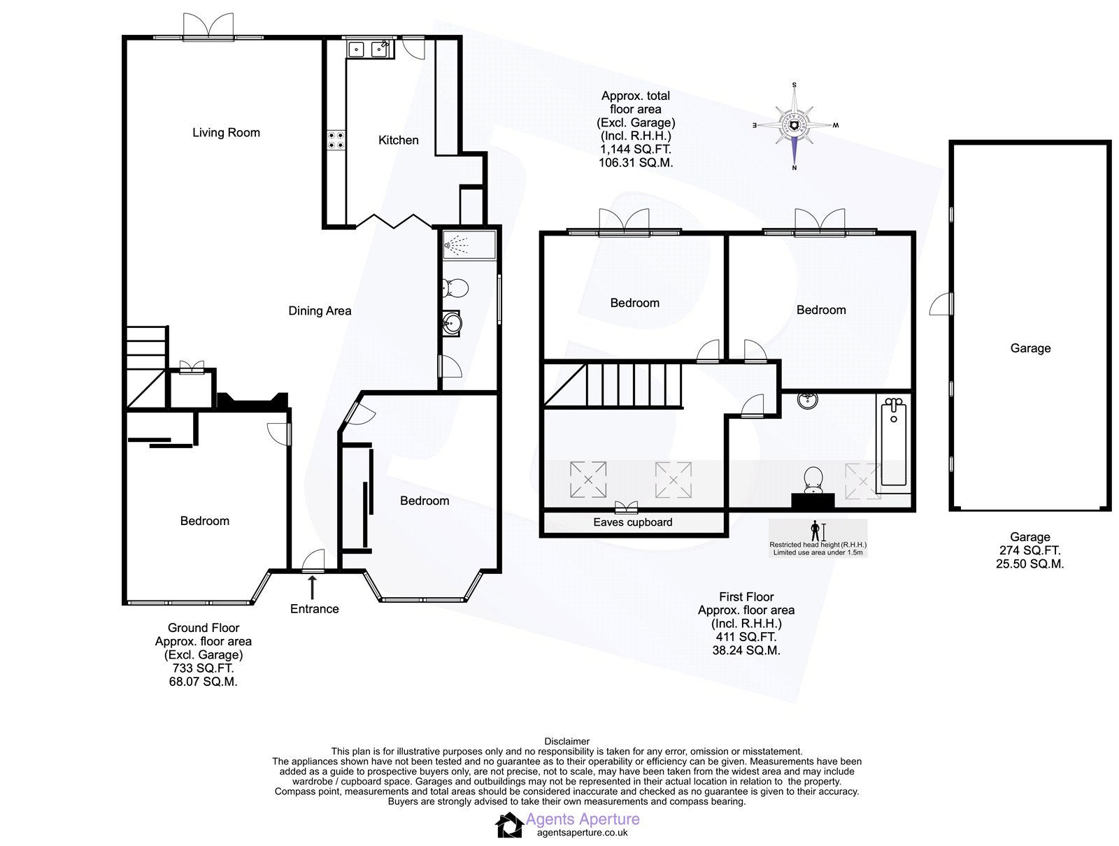 42, Court Avenue, Romford floorplan