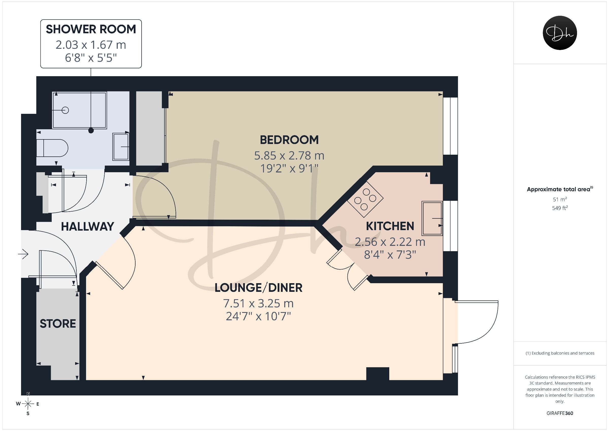 6 Cypress Court, Paignton floorplan