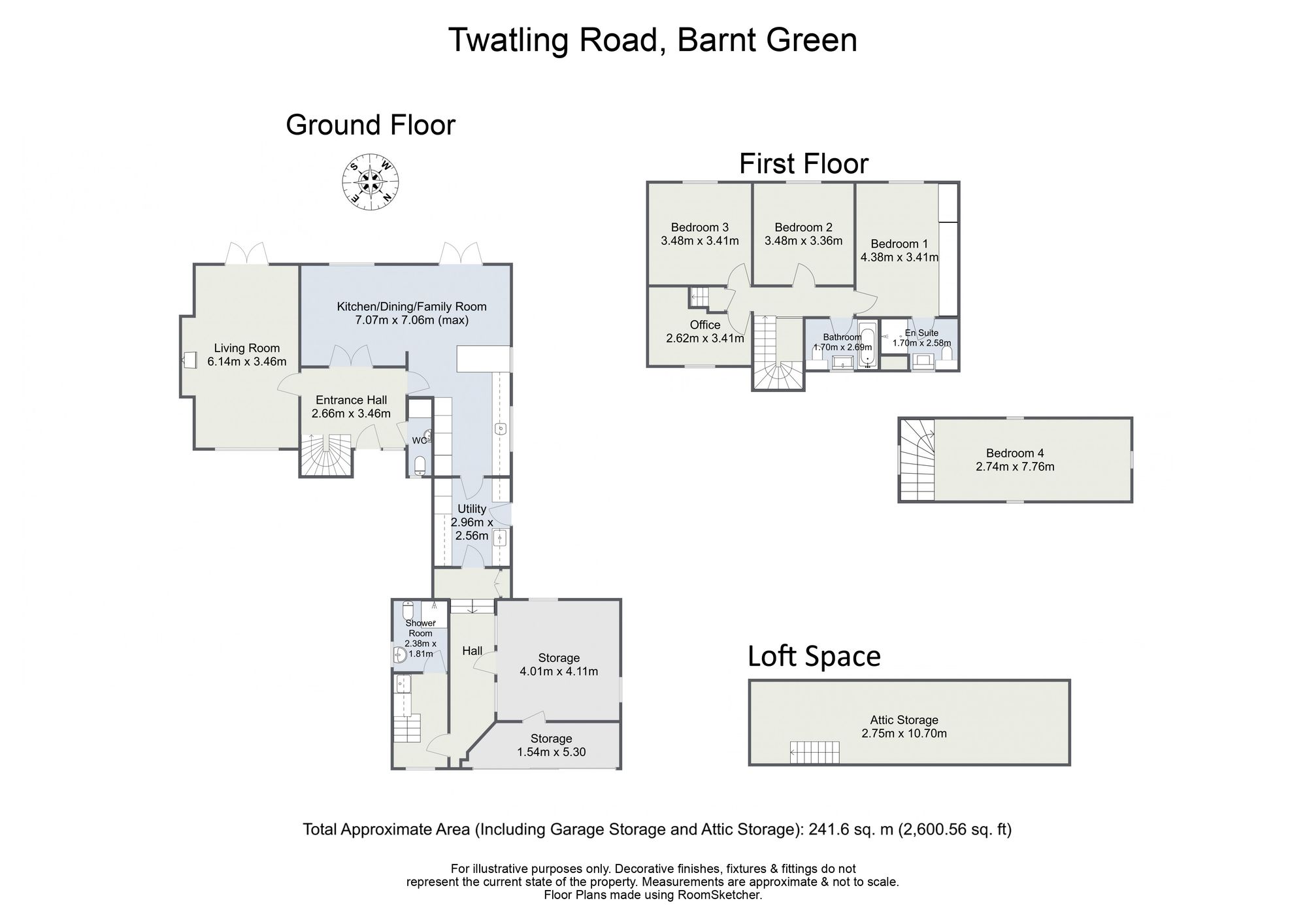 Twatling Road, Barnt Green, B45 floorplan