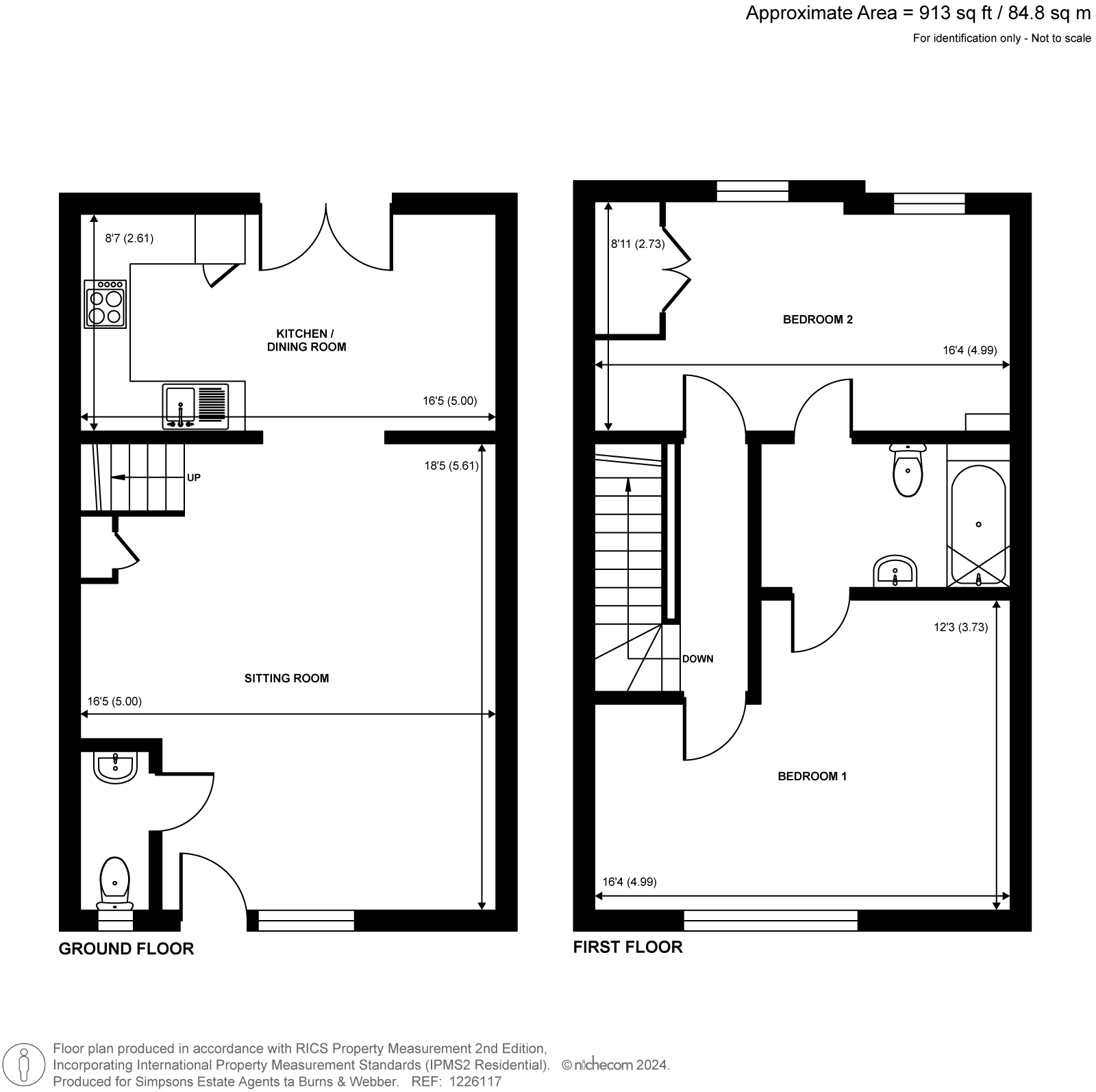 Loxwood Road, Cranleigh floorplan