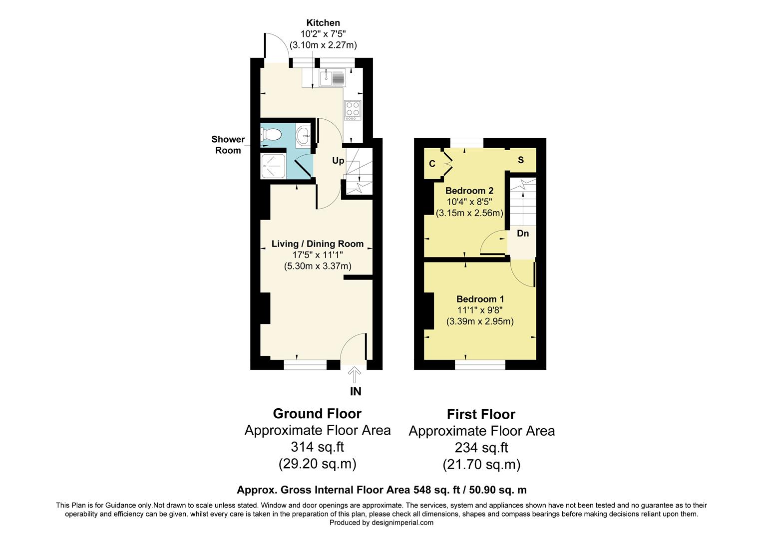43, Harold Road, Sutton floorplan