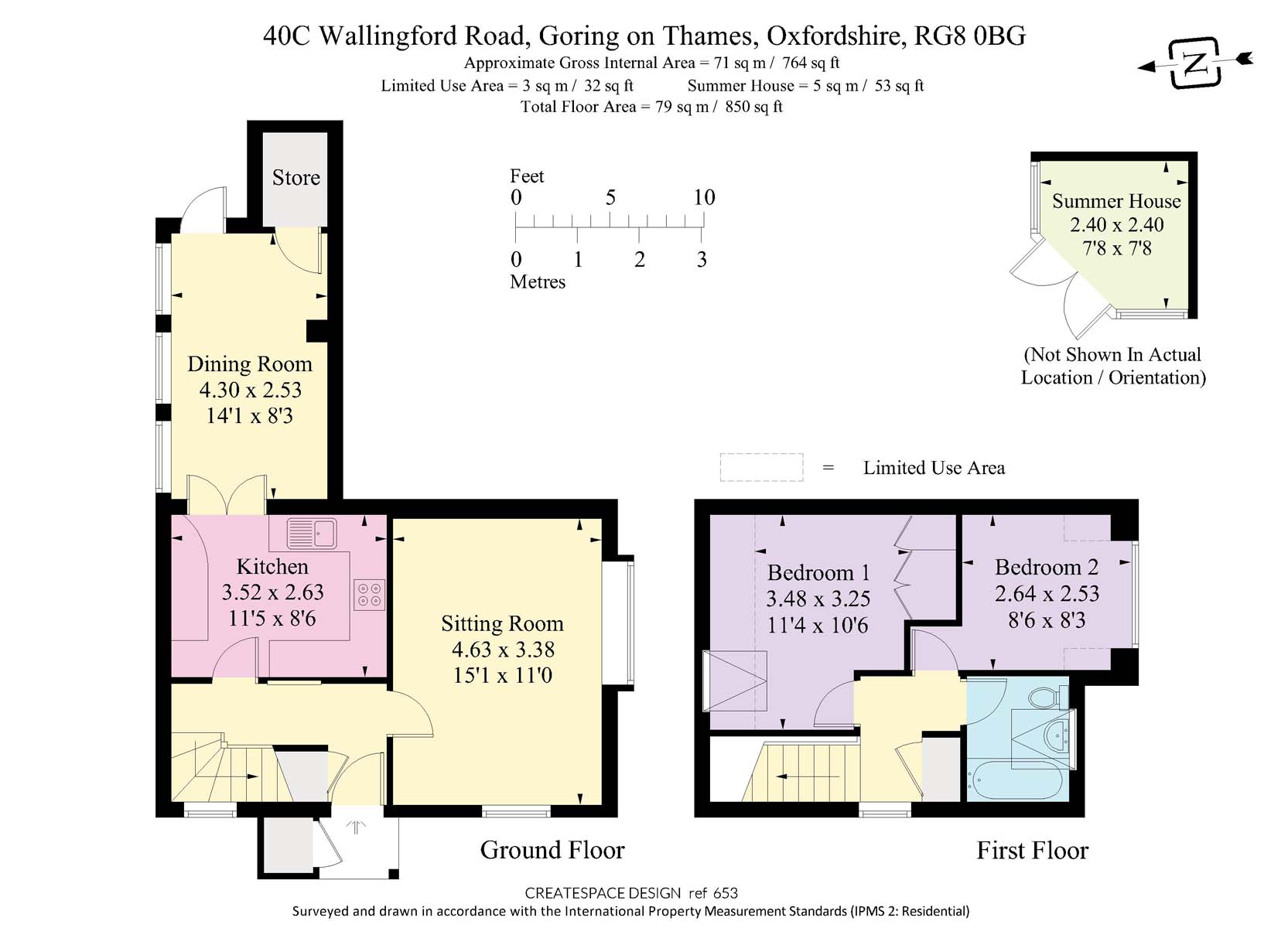 40C Wallingford Road, Goring on Thames floorplan