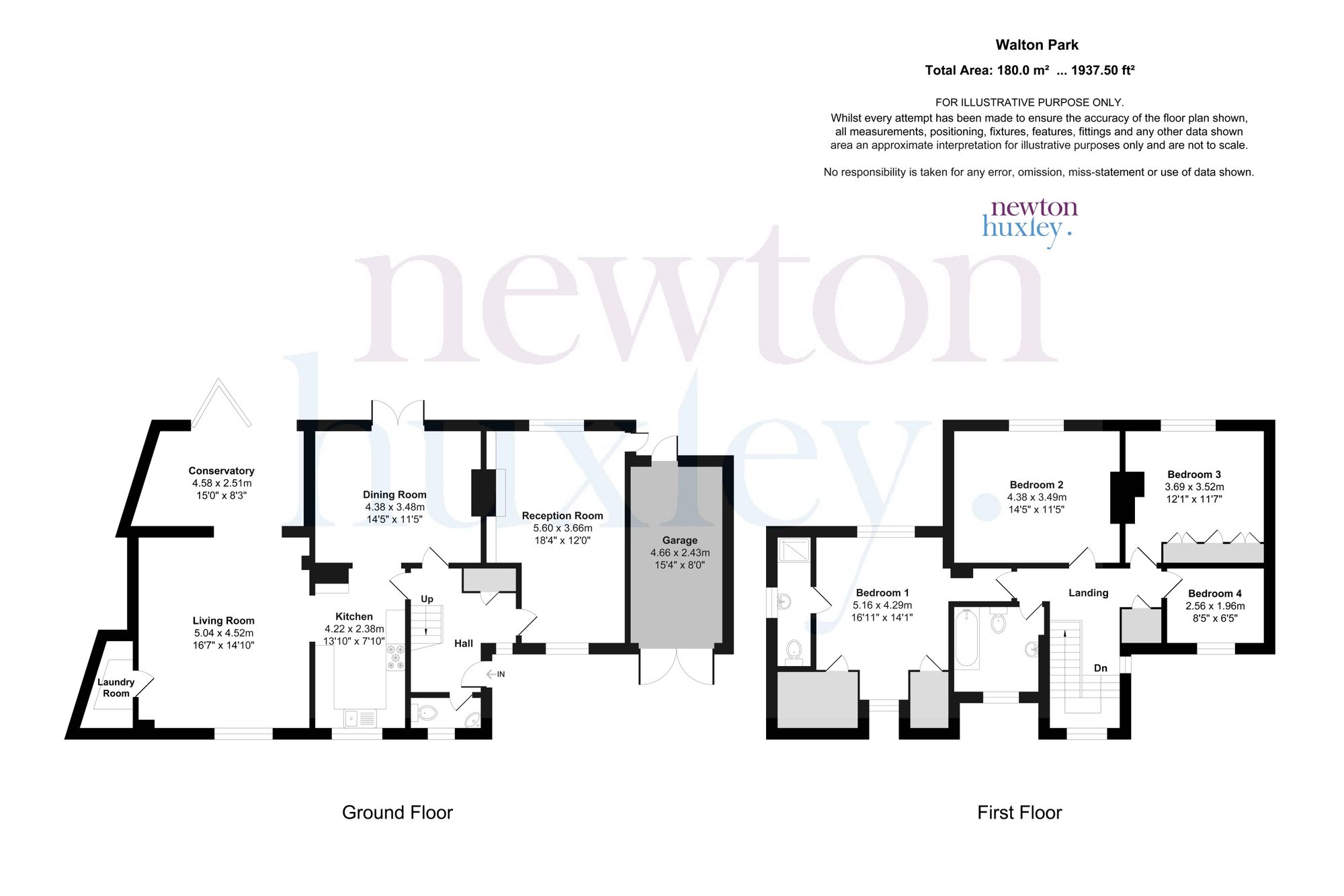 1 Walton Park, Walton-On-Thames floorplan