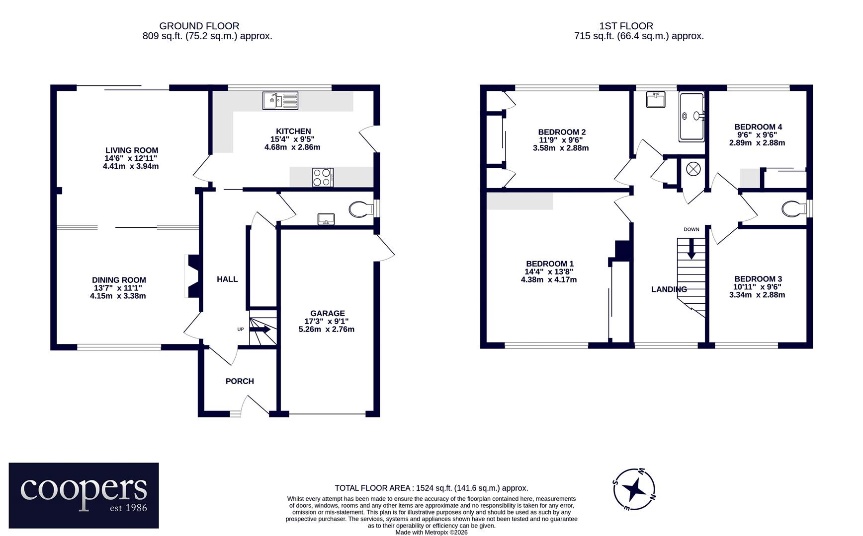 17, West Common Road, Uxbridge floorplan
