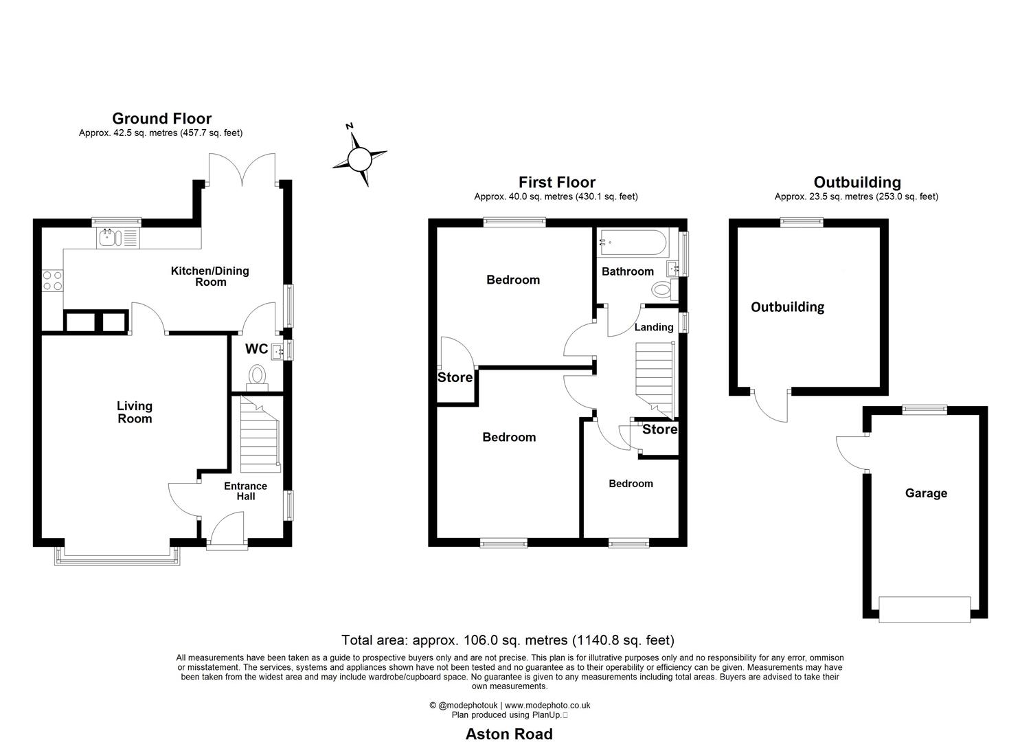 5, Aston Road, Standon floorplan