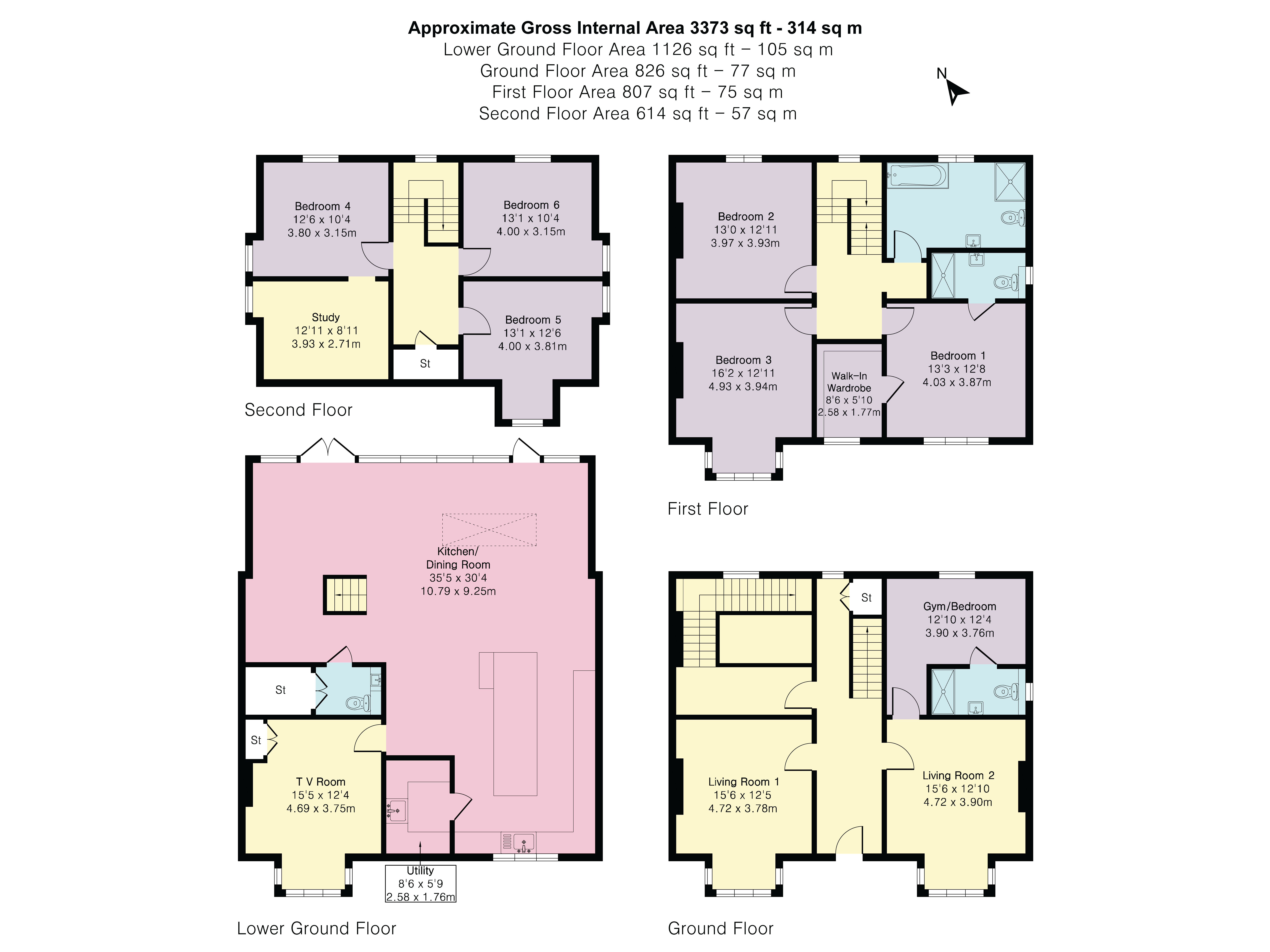 19, Vicarage Road, Henley-on-Thames floorplan