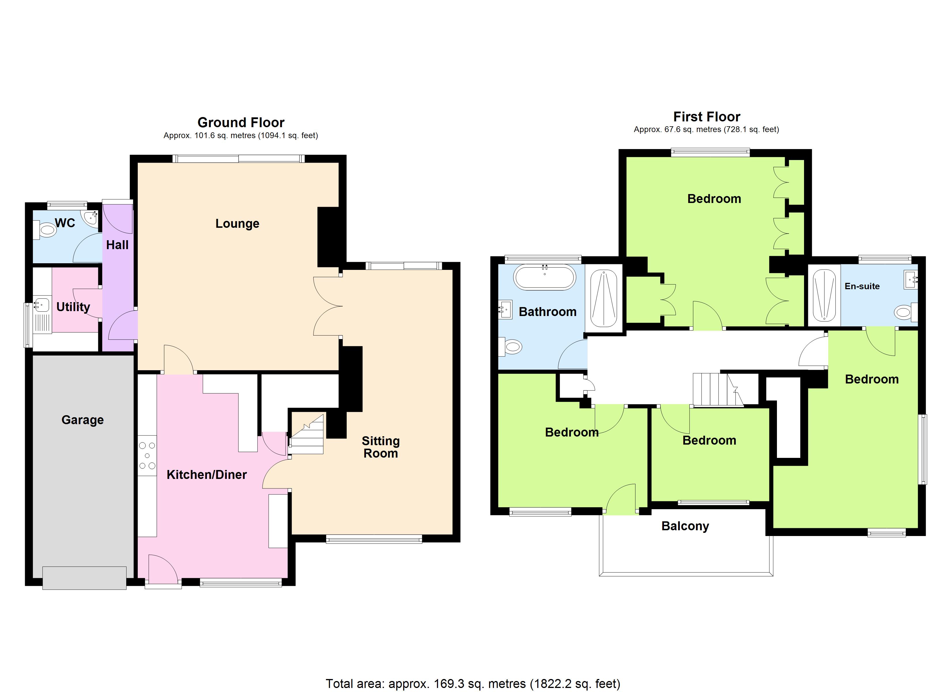 Ceda Villa,, Moat Lane, Rotherham floorplan