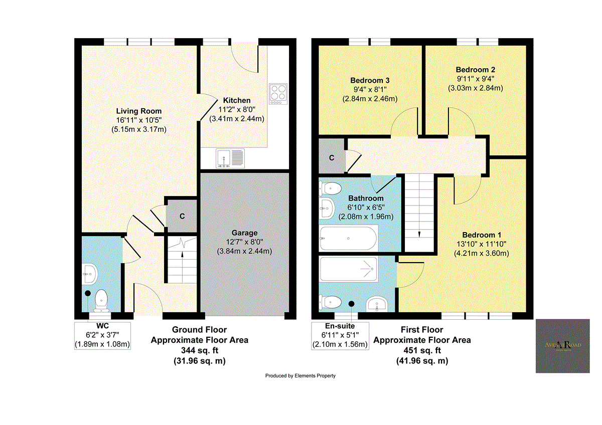 4 Whitehouse Court, Gorebridge floorplan