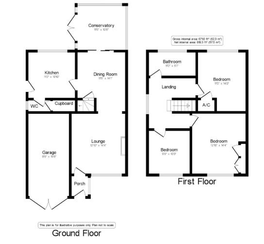 12, Kingswood Drive, Walsall floorplan
