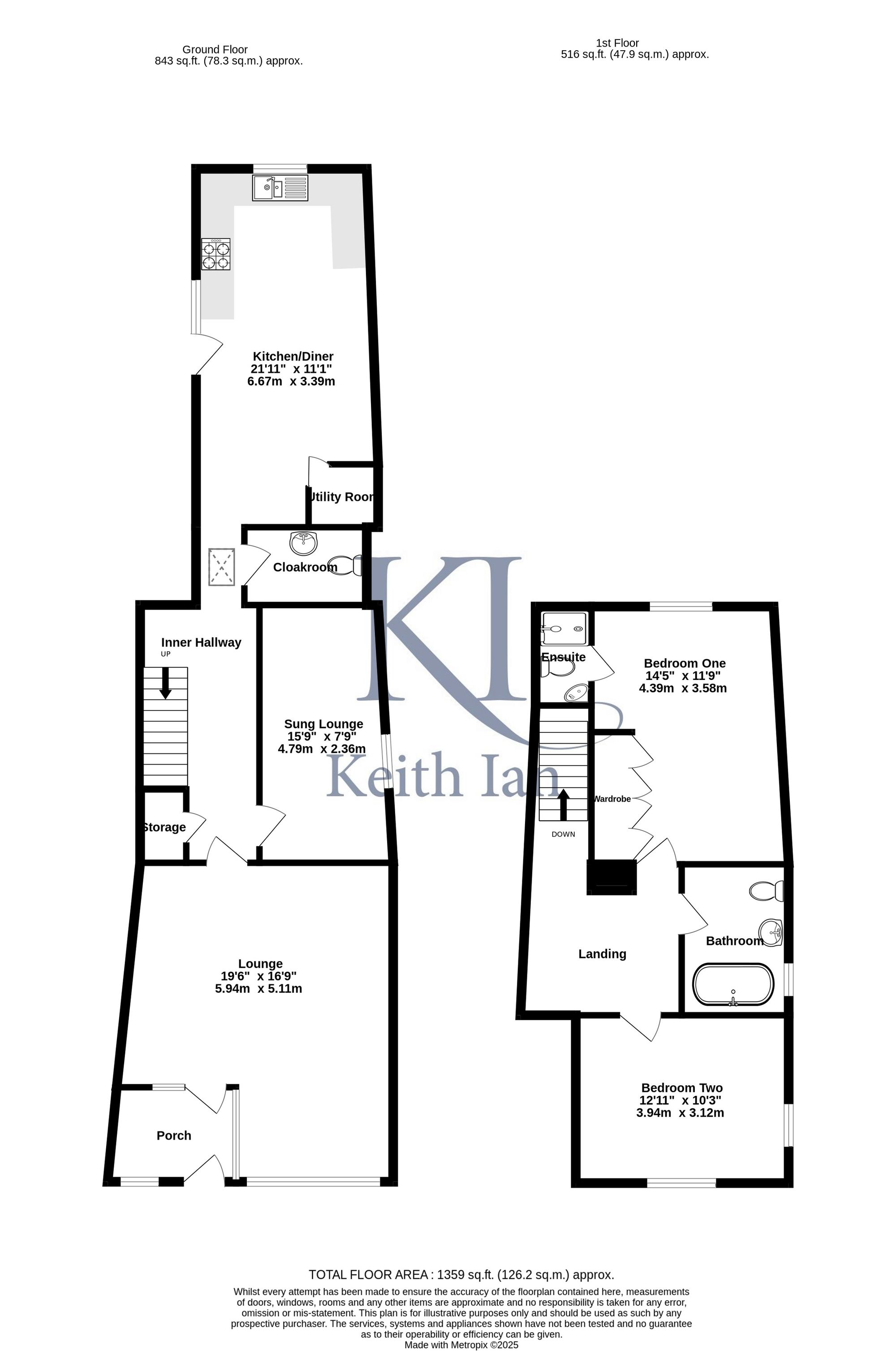 72 High Street, Buntingford floorplan