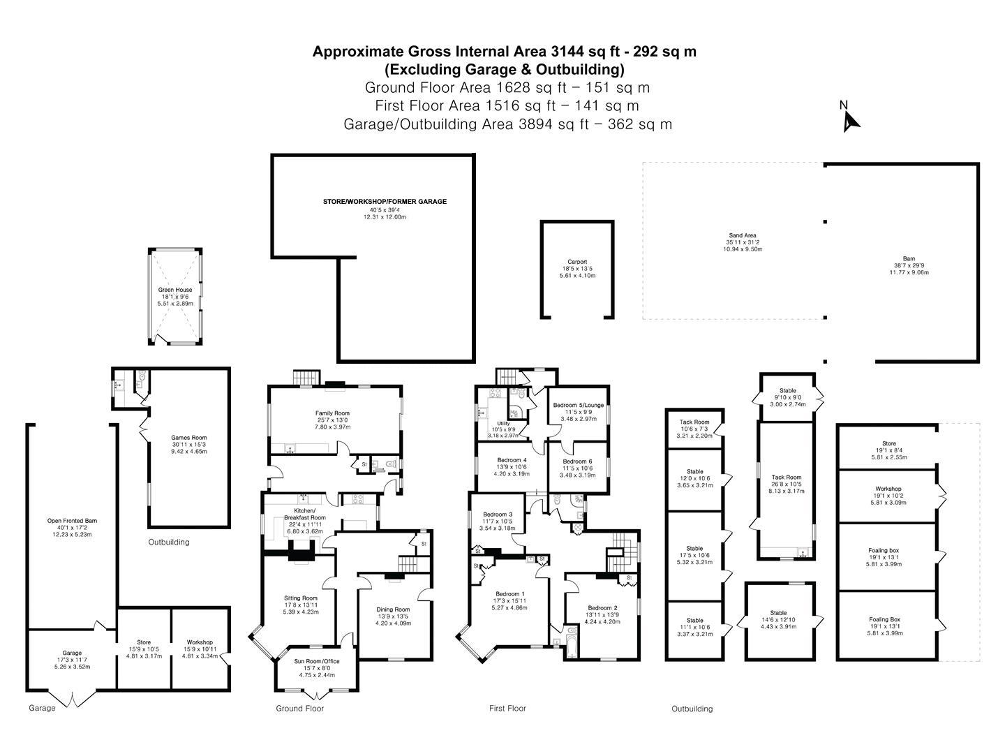 Welcome Hill, Beaworthy floorplan