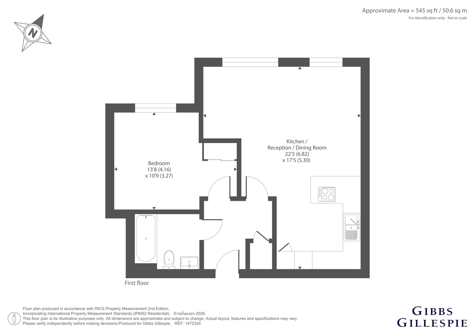 6 Victoria Mansion,, Victoria Close, Hertfordshire floorplan