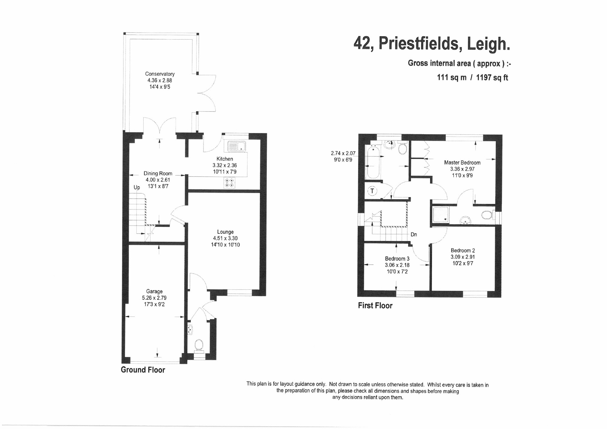 3 Bedrooms Detached house for sale in Priestfields, Leigh WN7