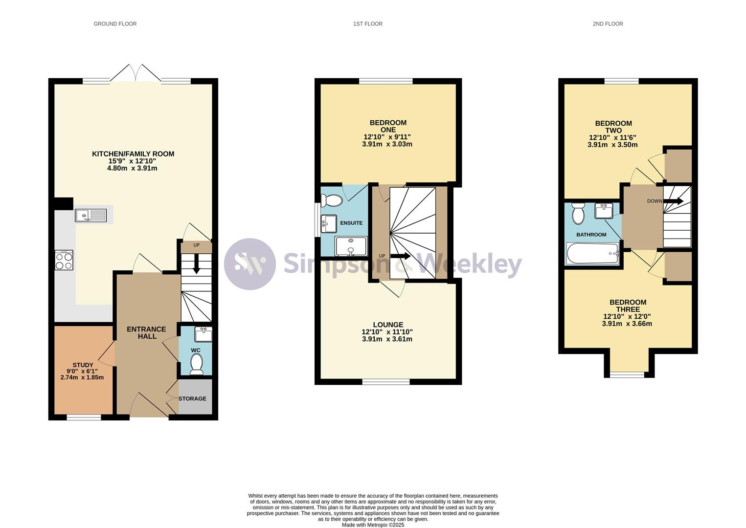 The Oakley, Niort Way, Wellingborough floorplan