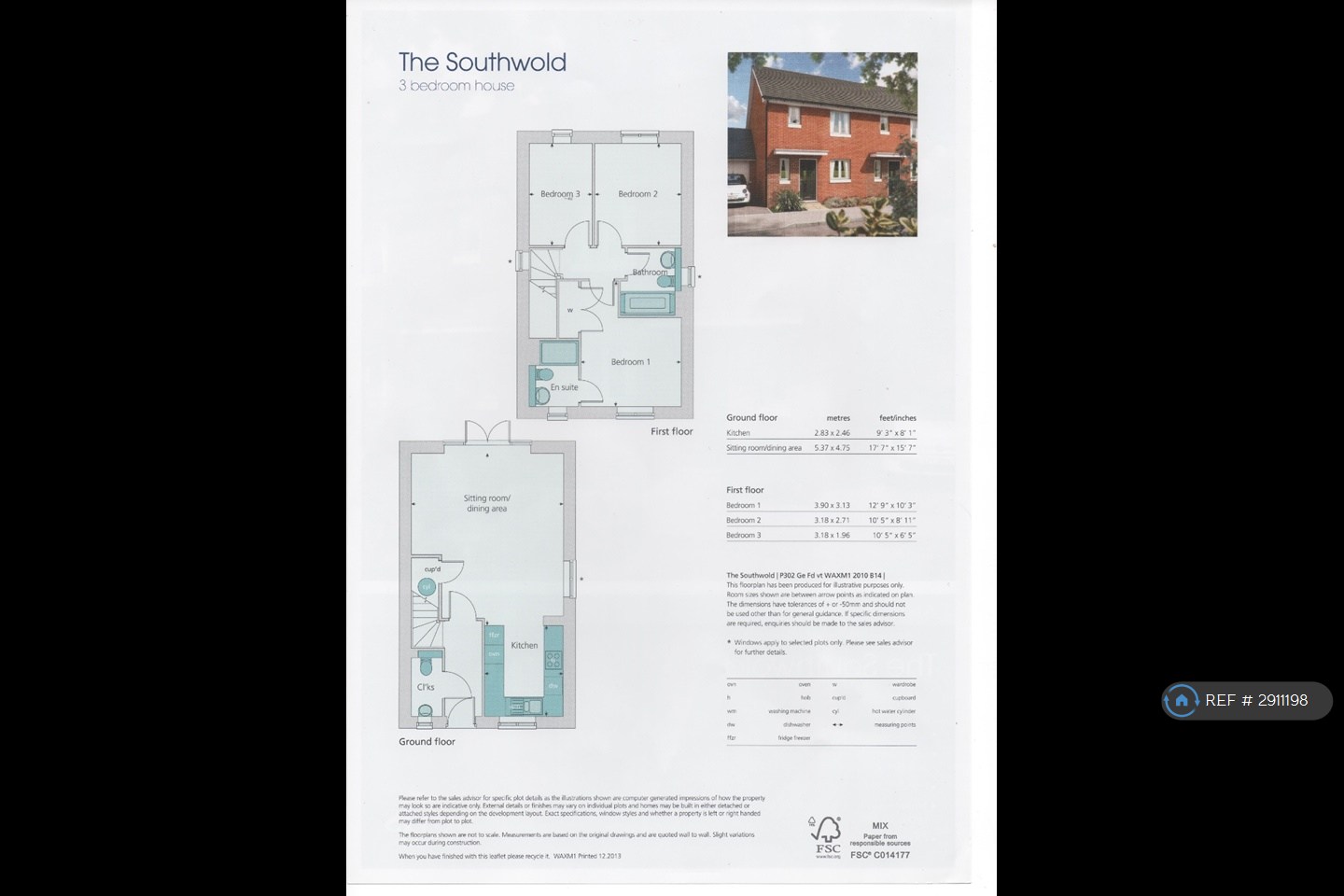 Axminster floorplan