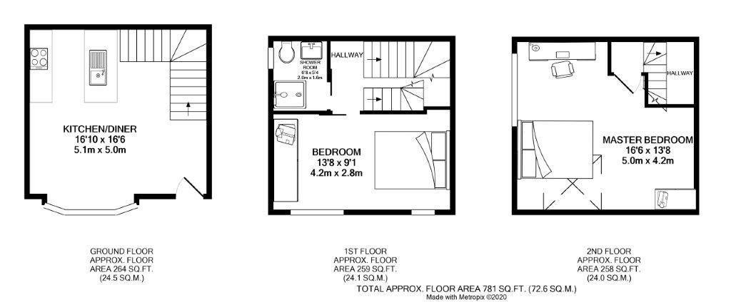 75b, Botley Road, Oxford floorplan
