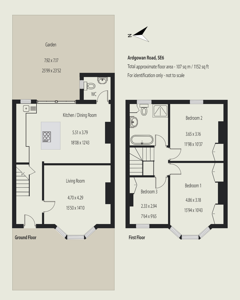 Ardgowan Road, Catford SE6, 3 bedroom end terrace house for sale