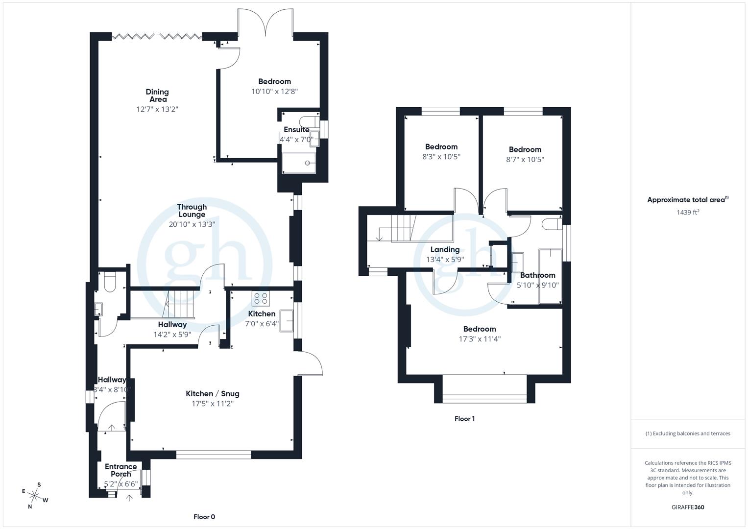 90, Eastcote Road, Ruislip floorplan