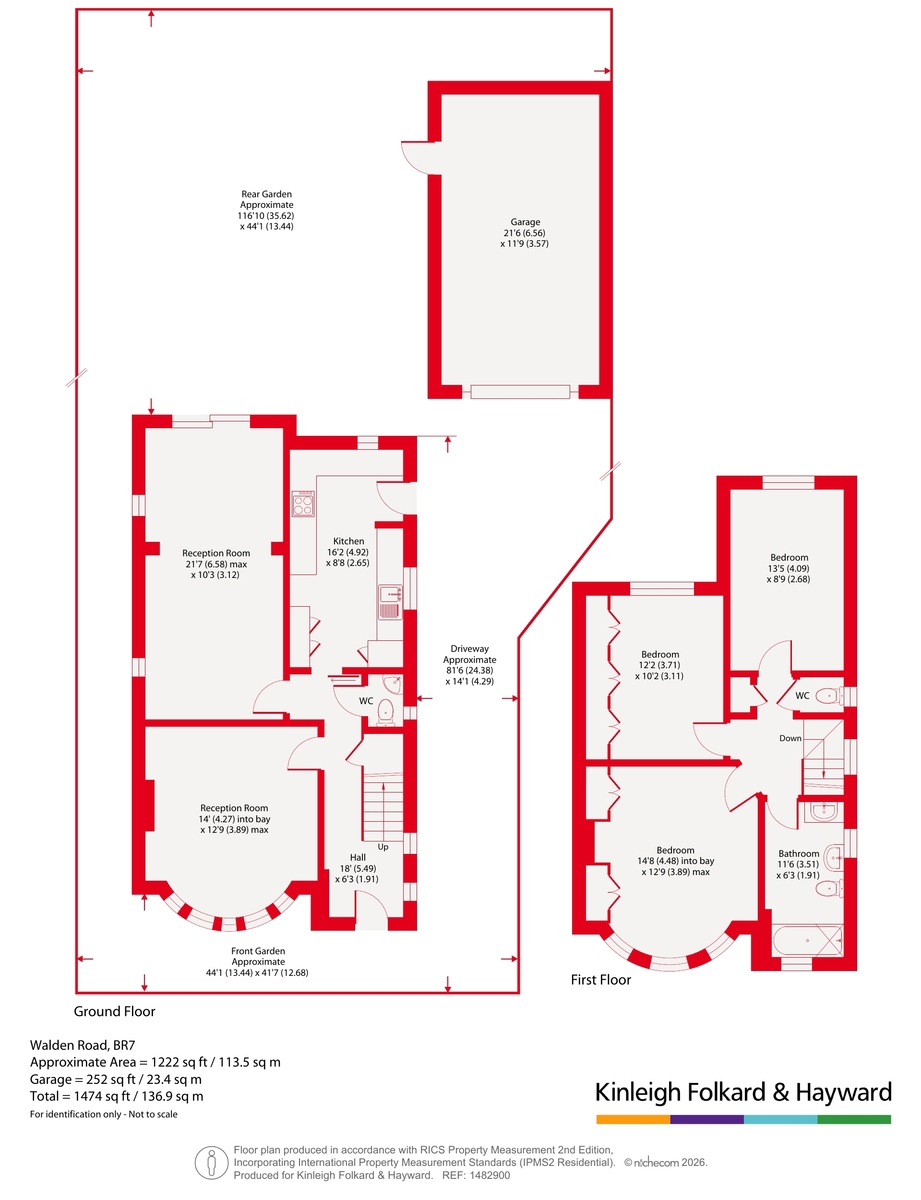 The Pines,, Walden Road, Chislehurst floorplan