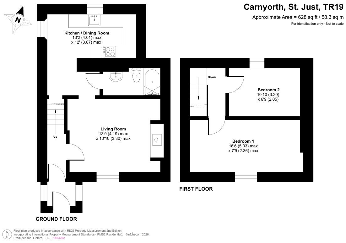 5, Carnyorth, Penzance floorplan