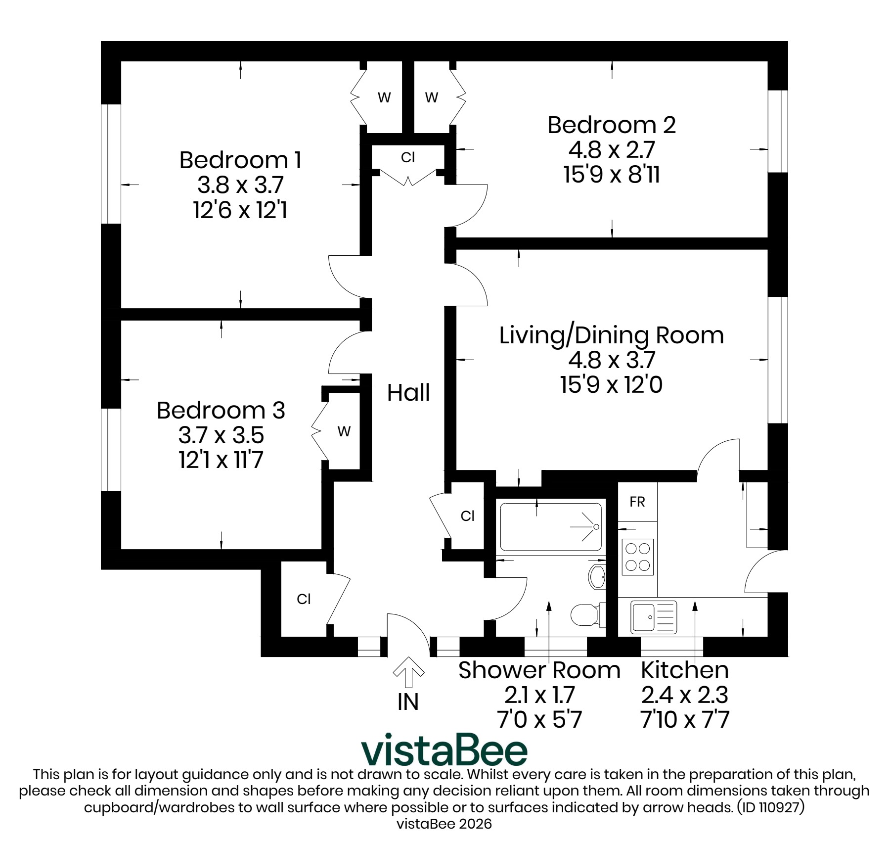 92, Drakemire Drive, Glasgow floorplan