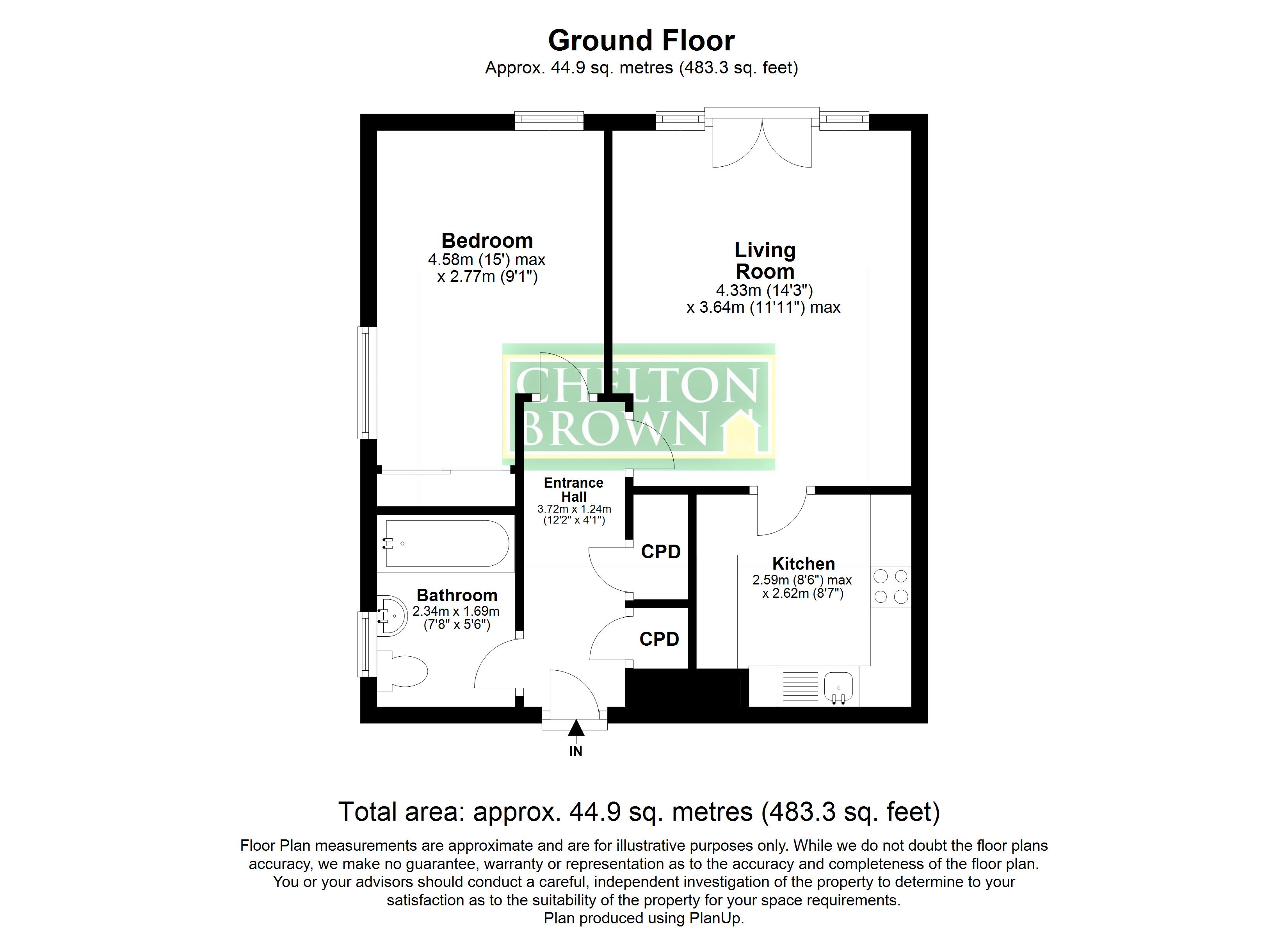 Flat 6, 299, Welford Road, Northampton floorplan