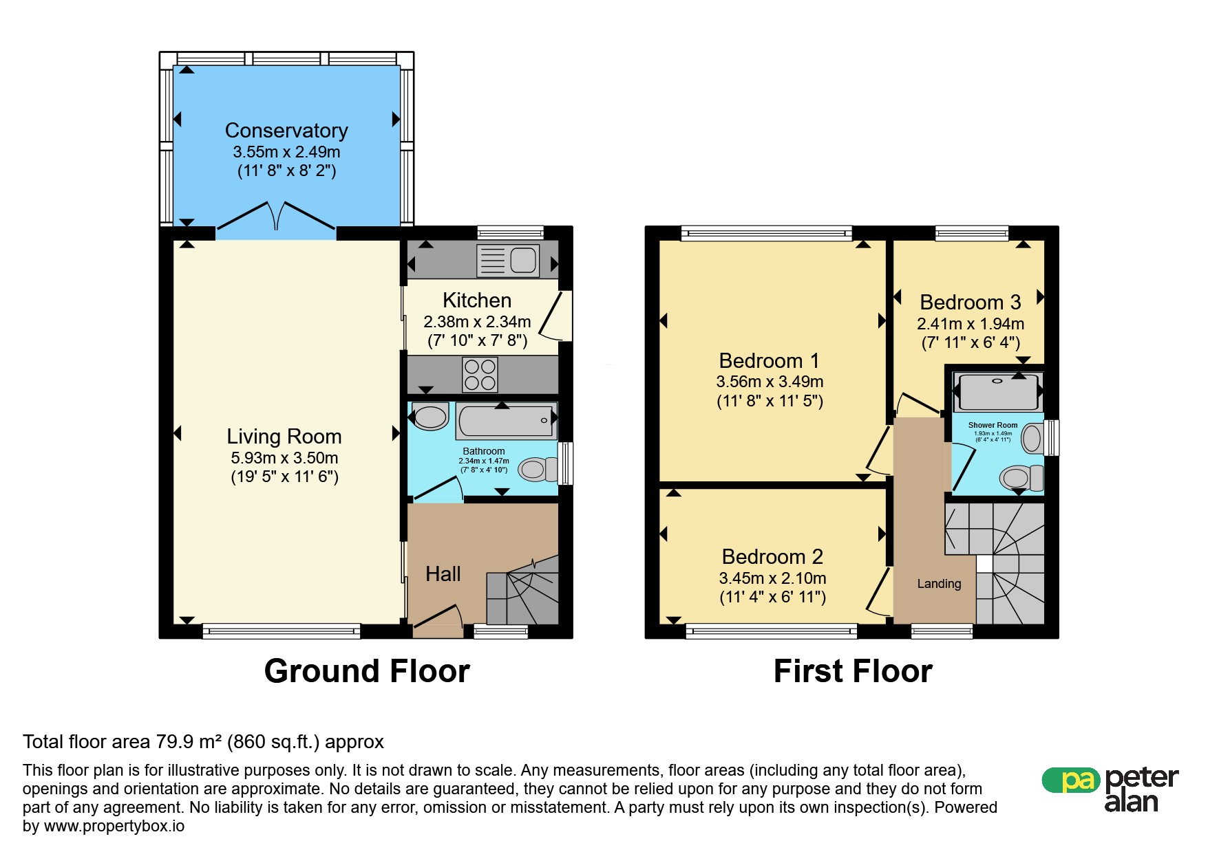 7, Tennyson Road, CALDICOT floorplan