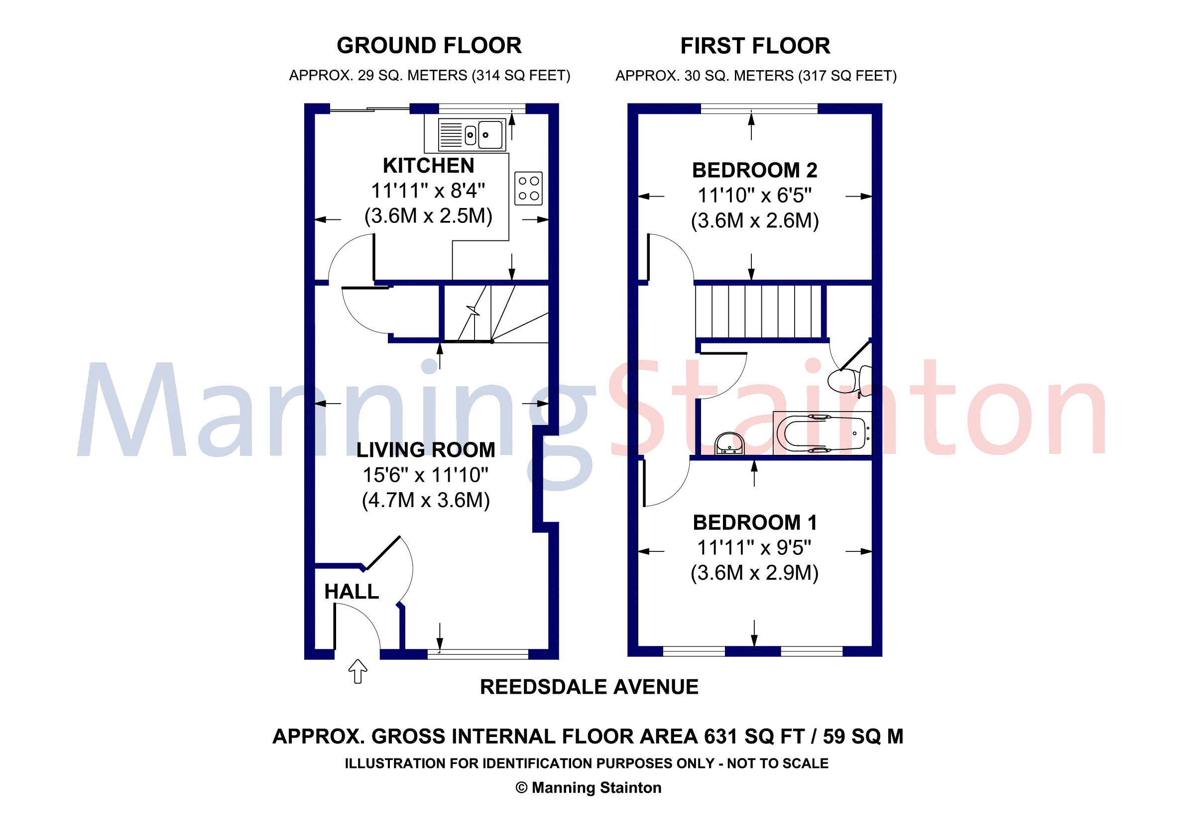 18, Reedsdale Avenue, Morley floorplan