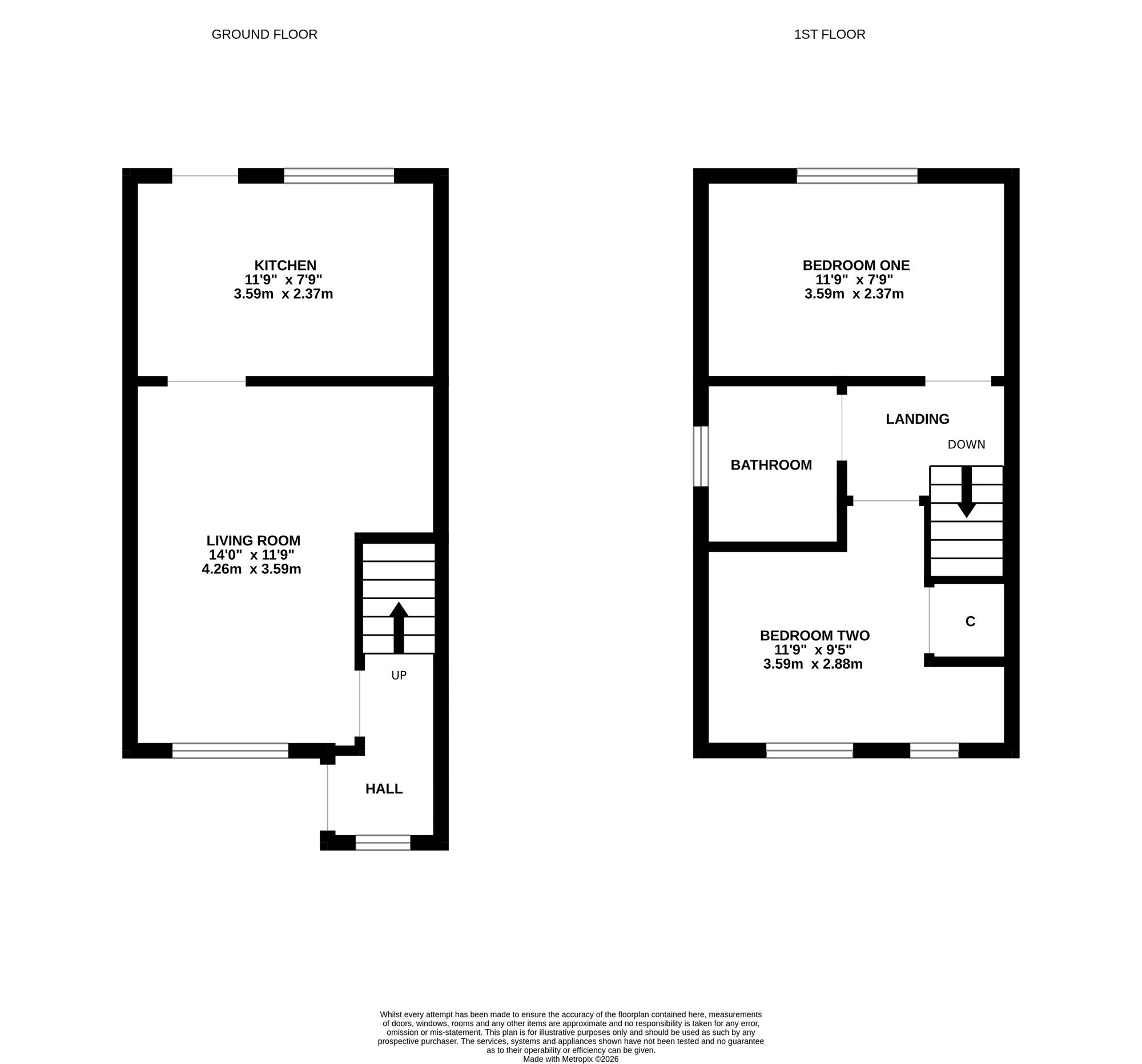 4 Willow Drive, Southampton floorplan