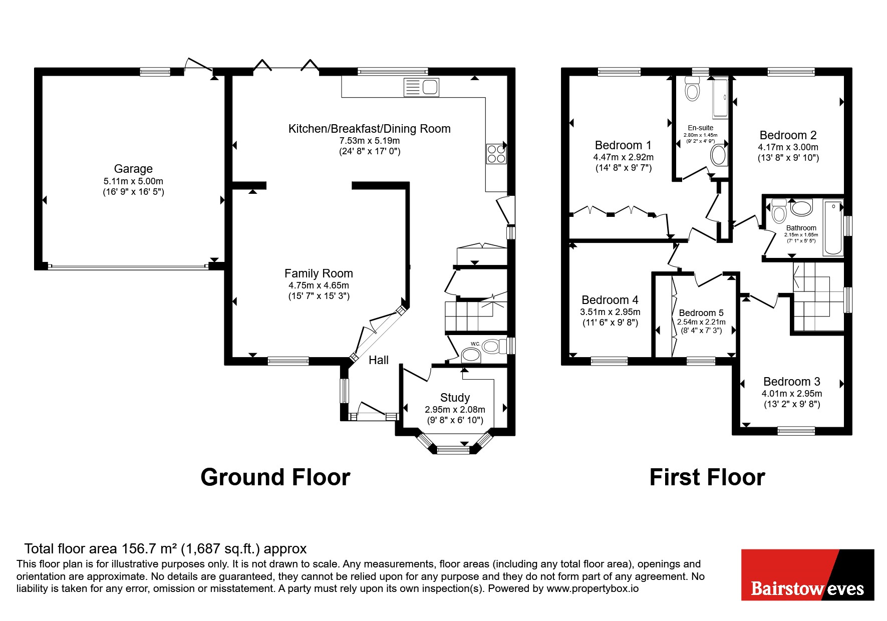 Hadley Wood Rise, Kenley floorplan