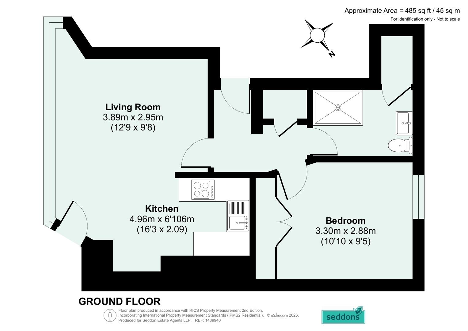 4B, The Square, Cullompton floorplan