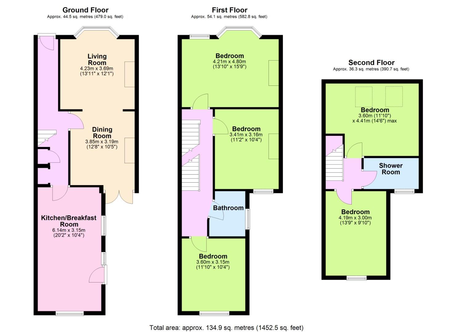 38, Leighton Road, Hove floorplan