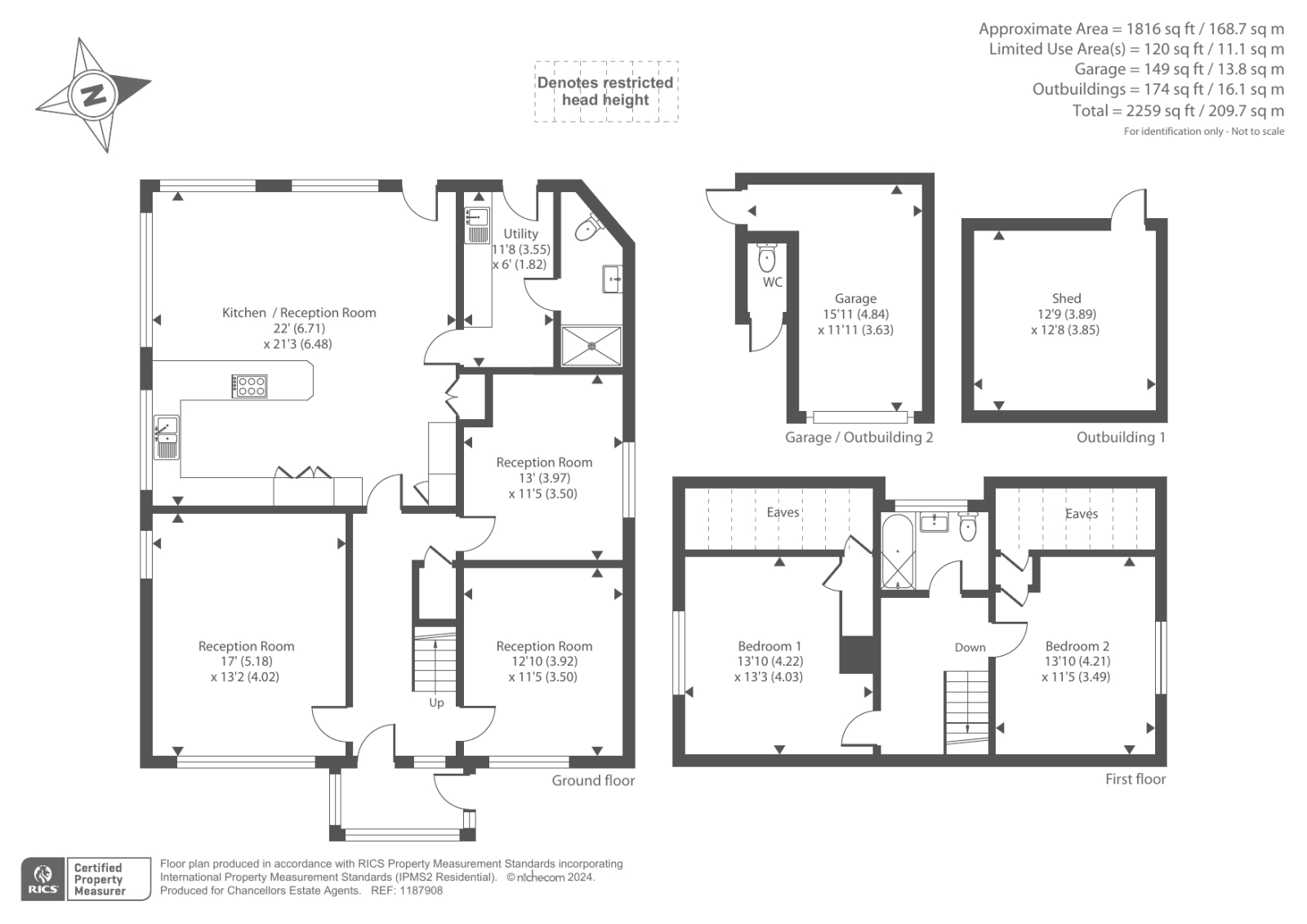 Willow Creek, Bodenham floorplan