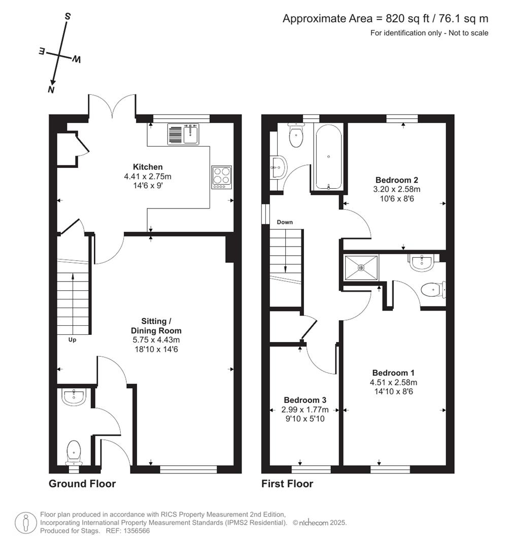 16, Weavers Reach, Wellington floorplan