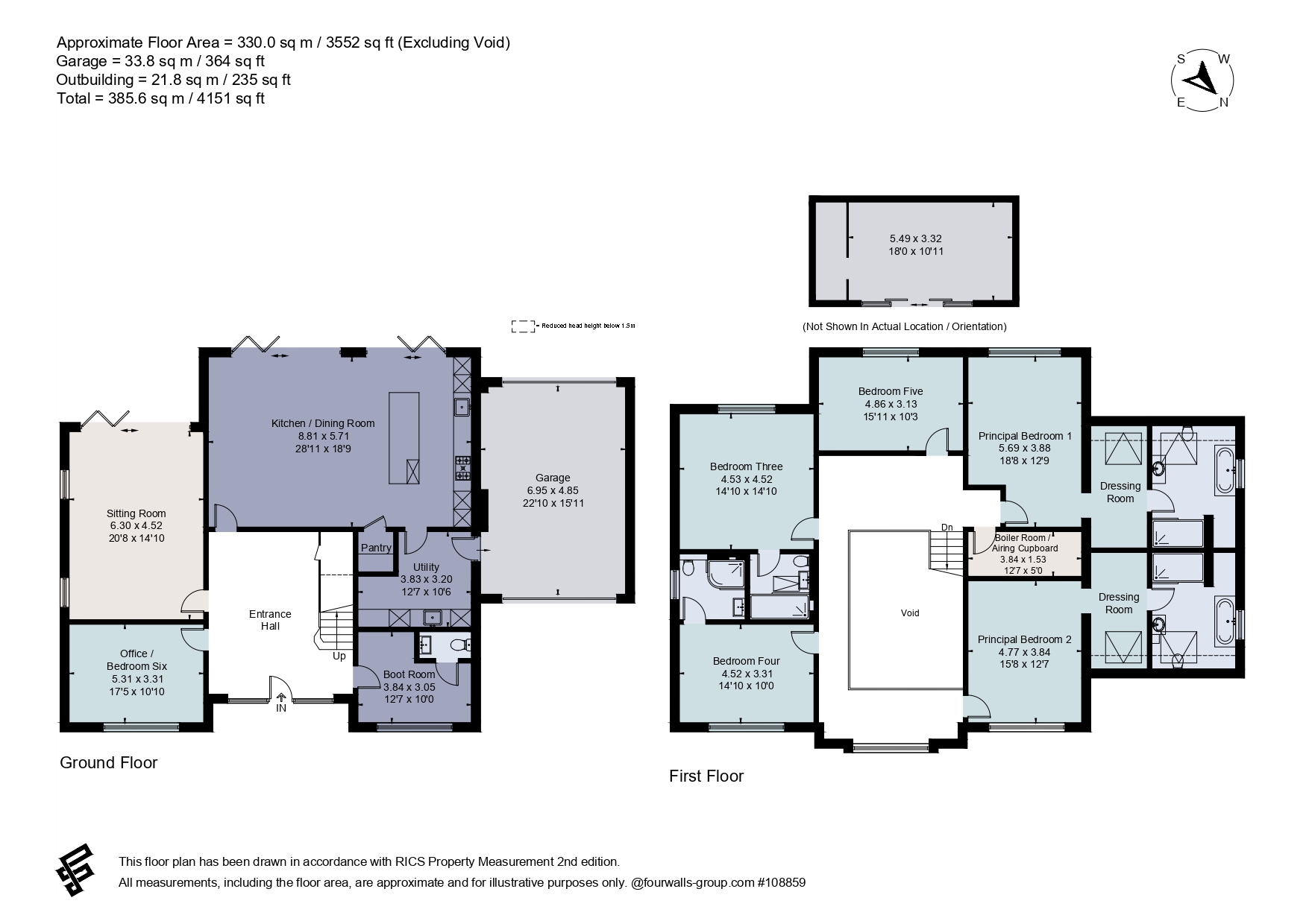 Duxford House,, Ridgeway Lane, Hampshire floorplan
