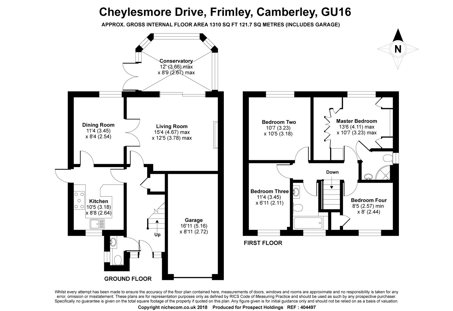 4 Bedrooms Detached house for sale in Cheylesmore Drive, Frimley, Camberley, Surrey GU16