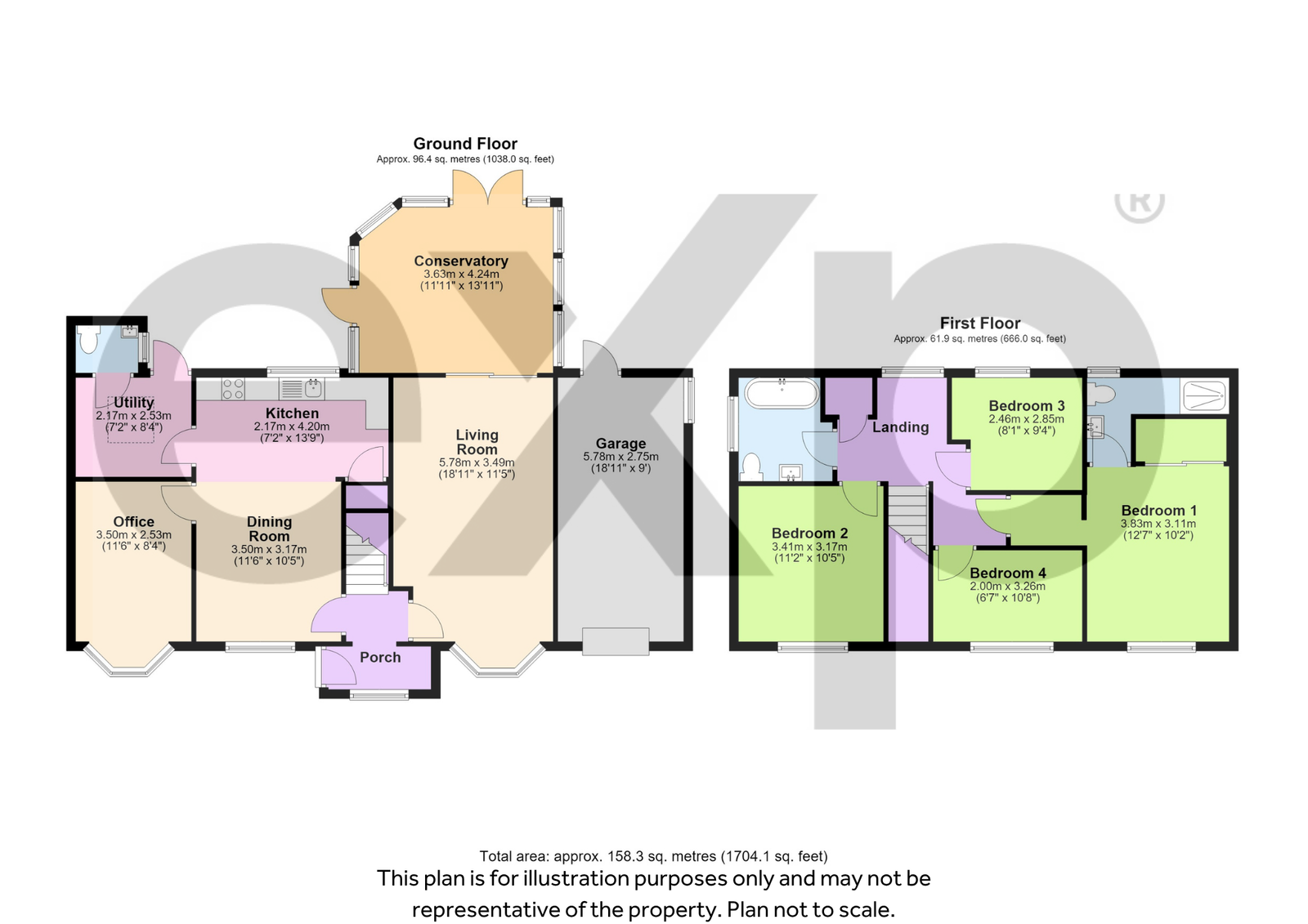 492, Loose Road, Maidstone floorplan