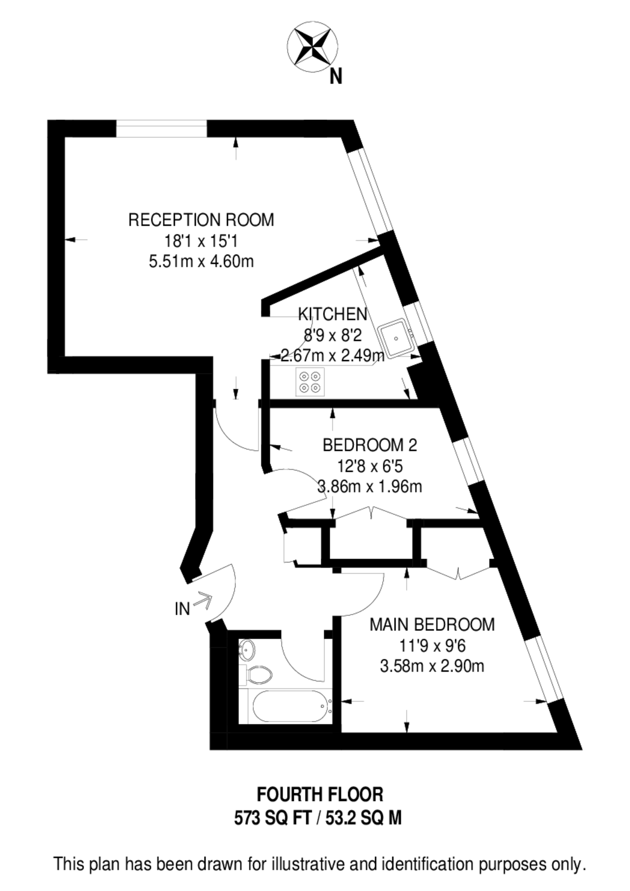 Rosebery Court, Clerkenwell floorplan