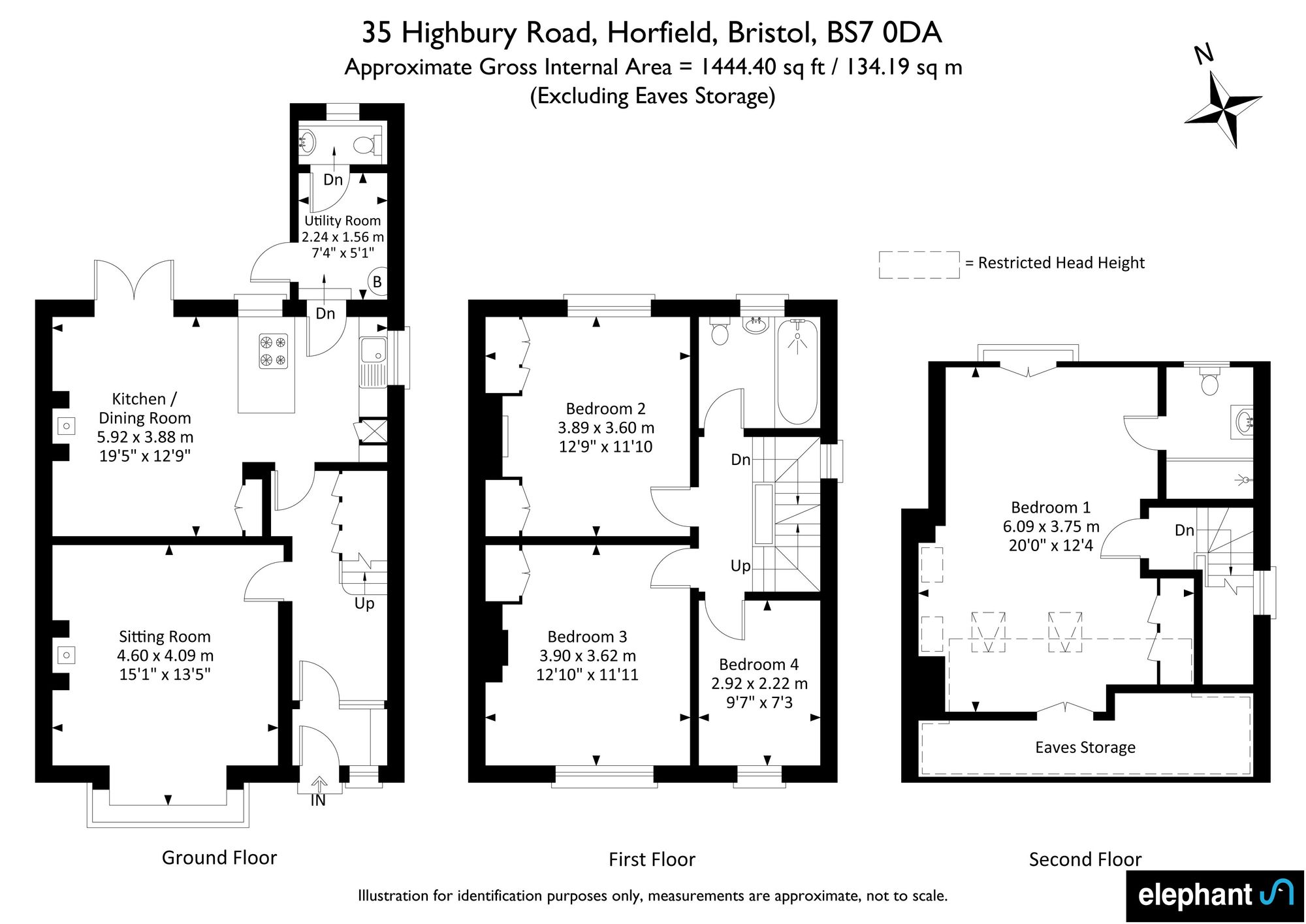 35 Highbury Road, Bristol floorplan
