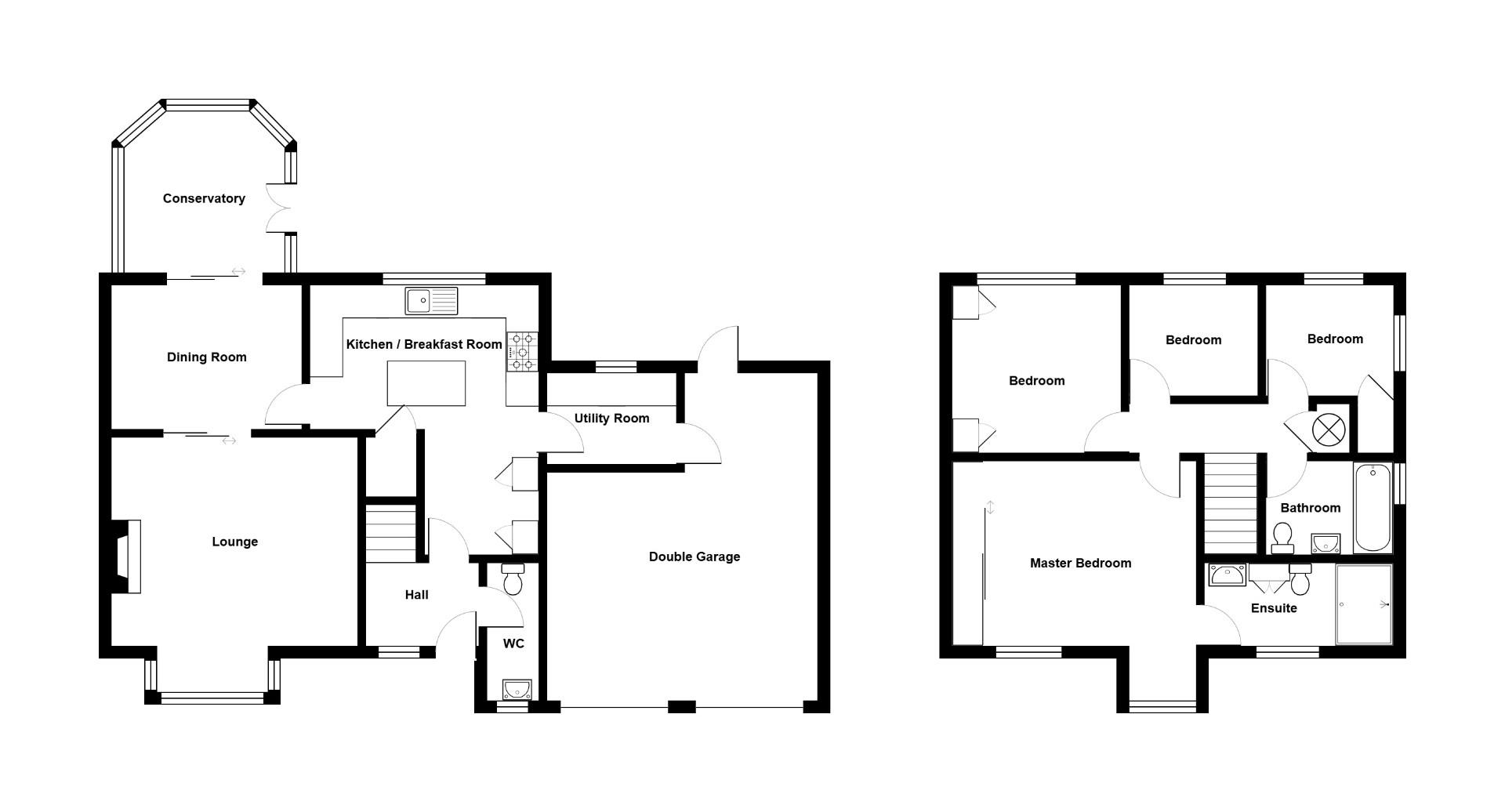 43, Lavender Close, Thornbury floorplan