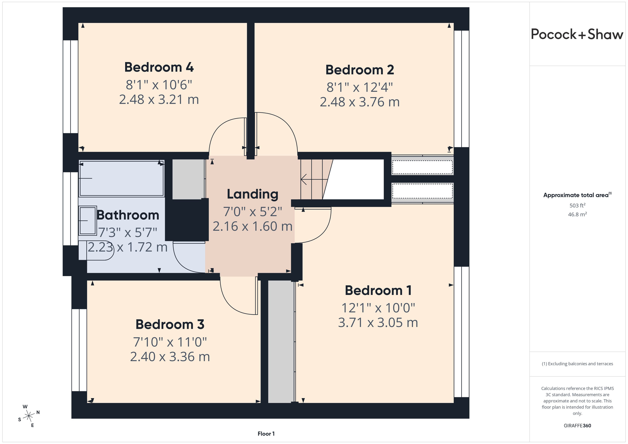46 The Limes, Cambridge floorplan