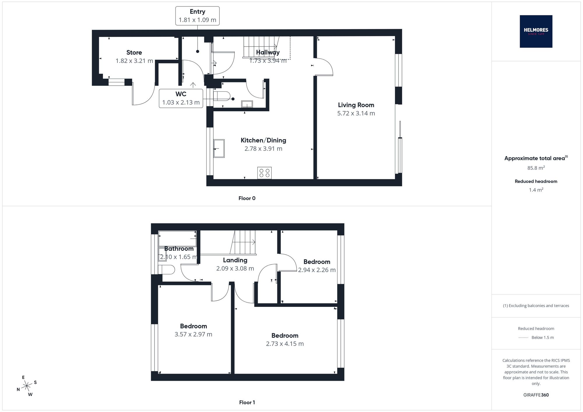 10 Broadlands, Exeter floorplan