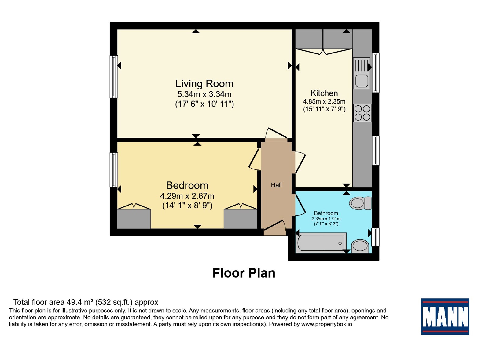 19, Gorringe Avenue, Kent floorplan