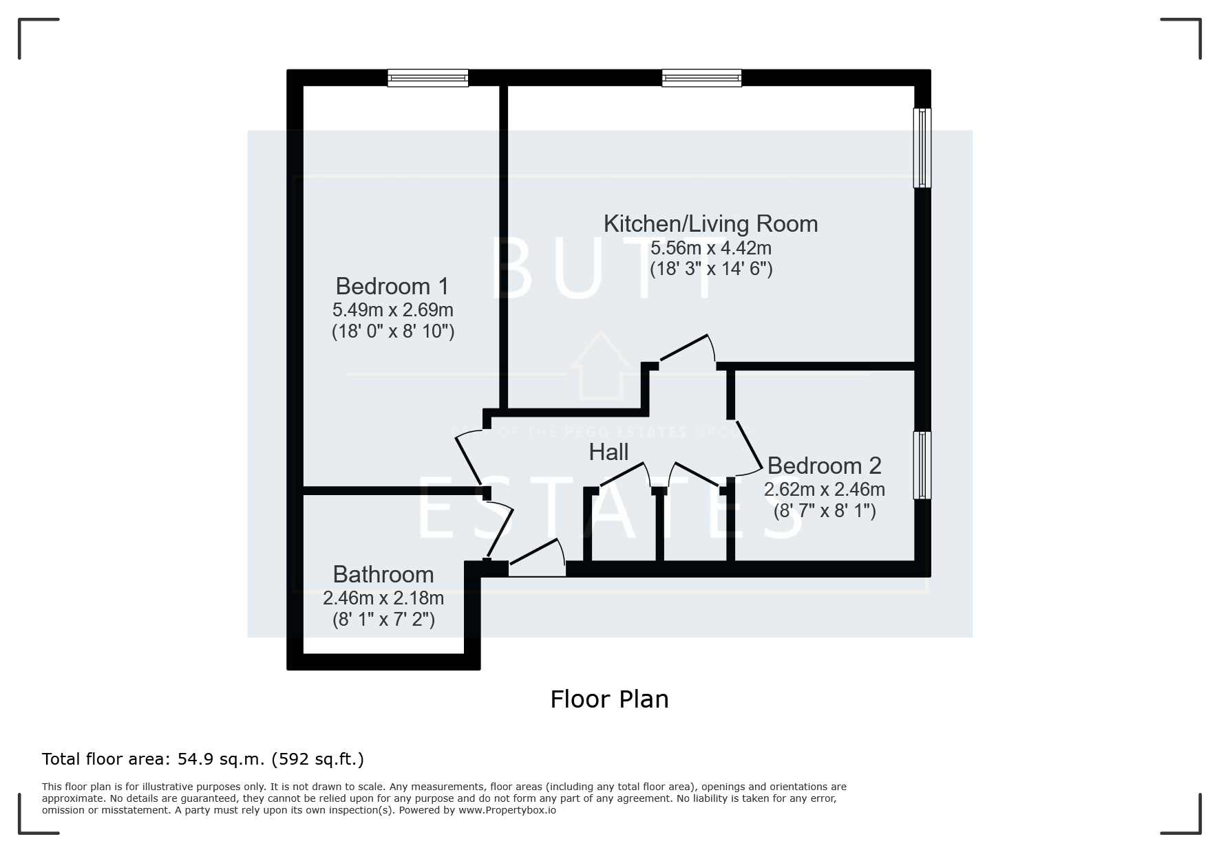 35 Celtic Close, Exeter floorplan