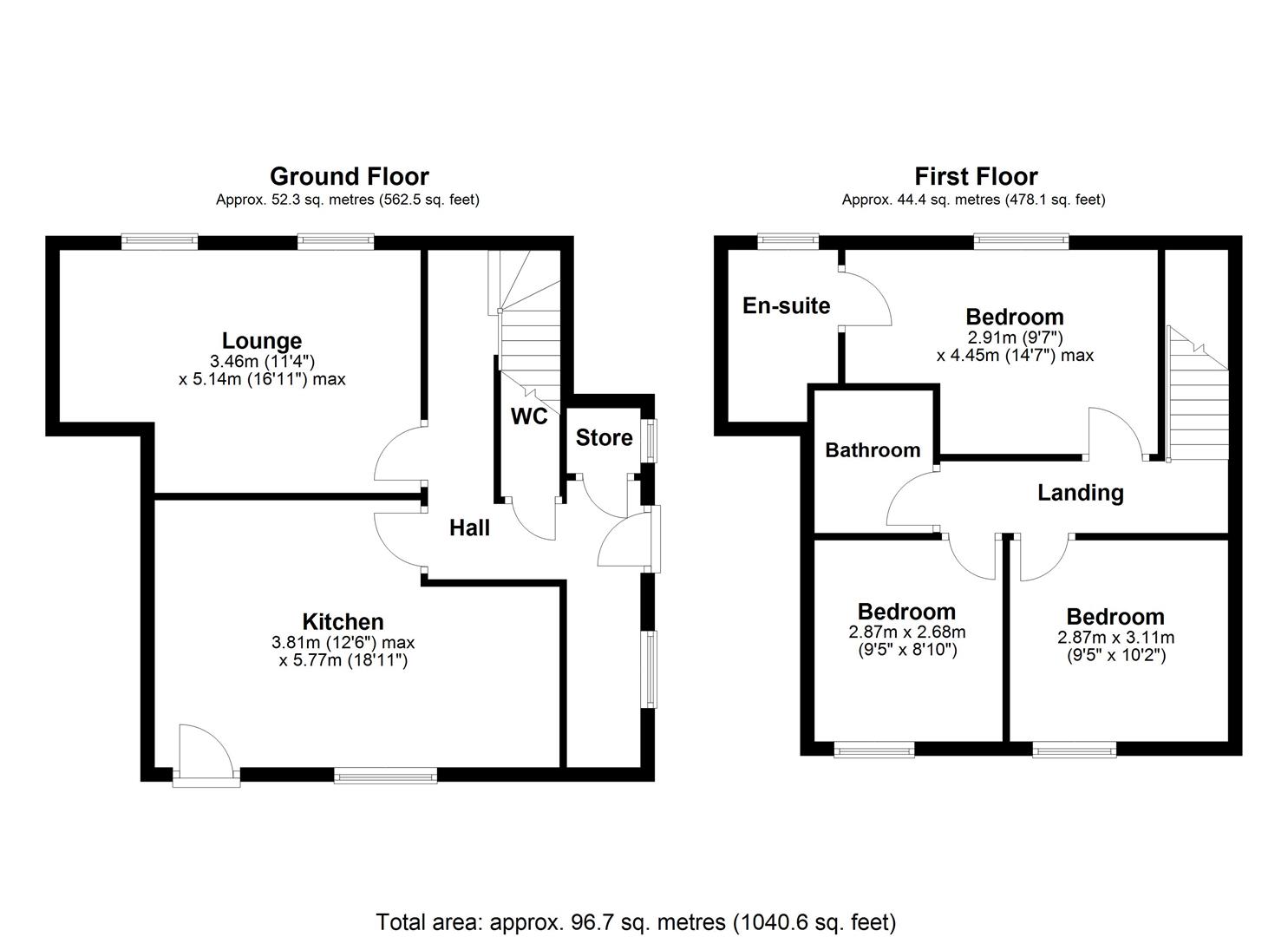 12c, Haigh Lane, Sheffield floorplan