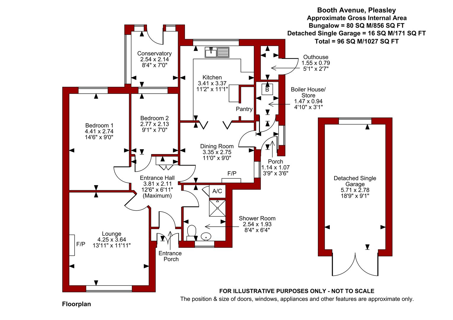 39, Booth Avenue, Mansfield floorplan
