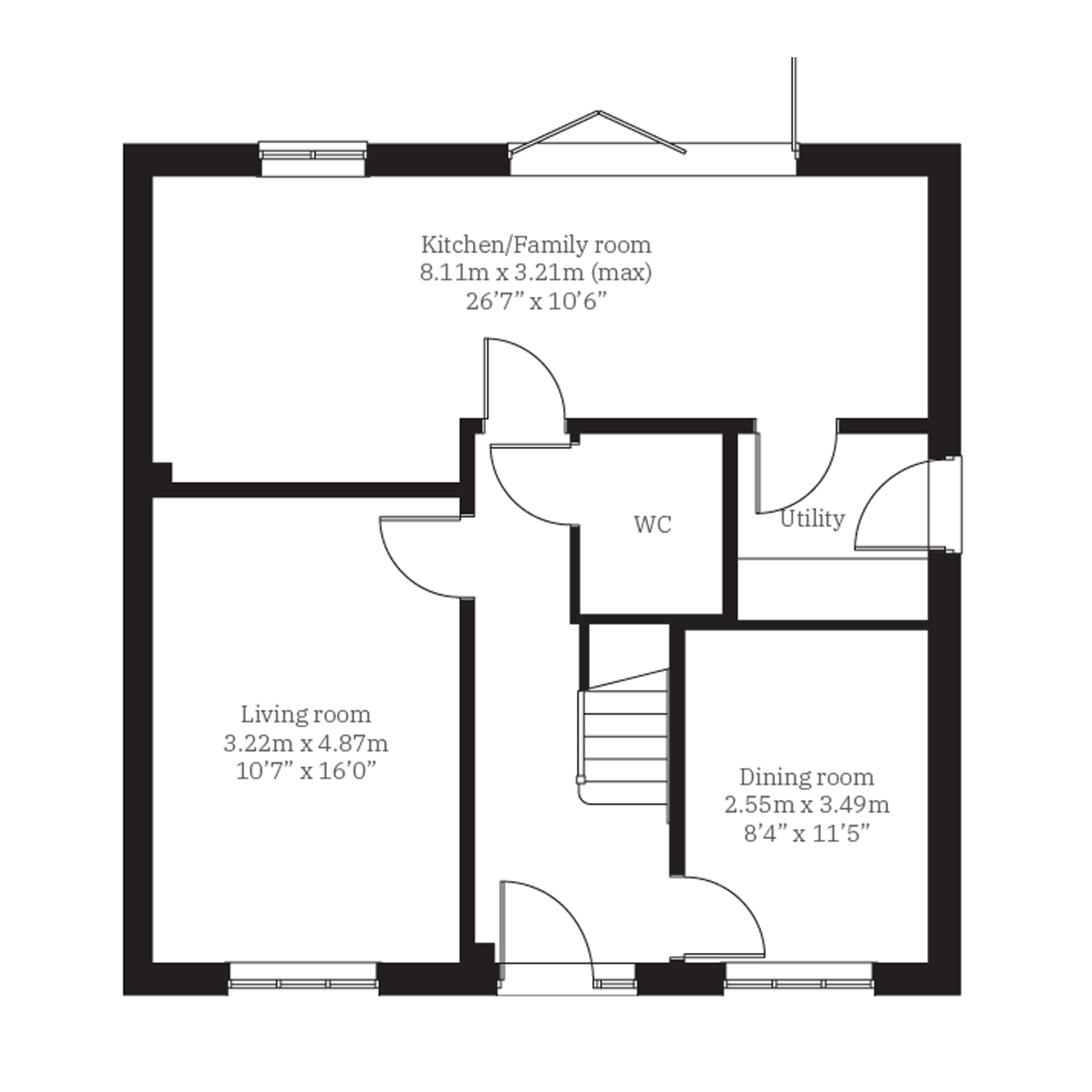 537, Westgate Park, Llanilltern, Creigiau, County Of Cardiff floorplan