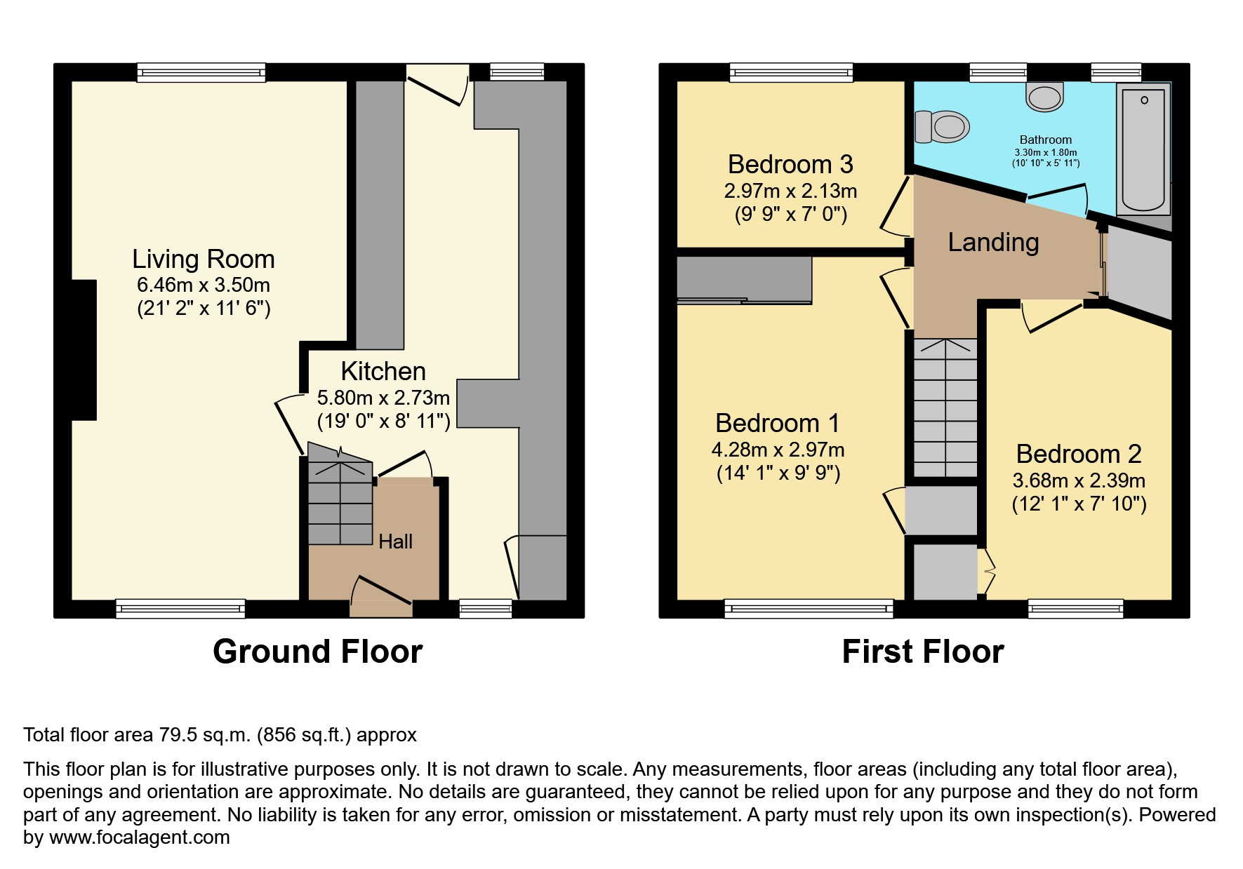 88, Turves Green, Birmingham floorplan