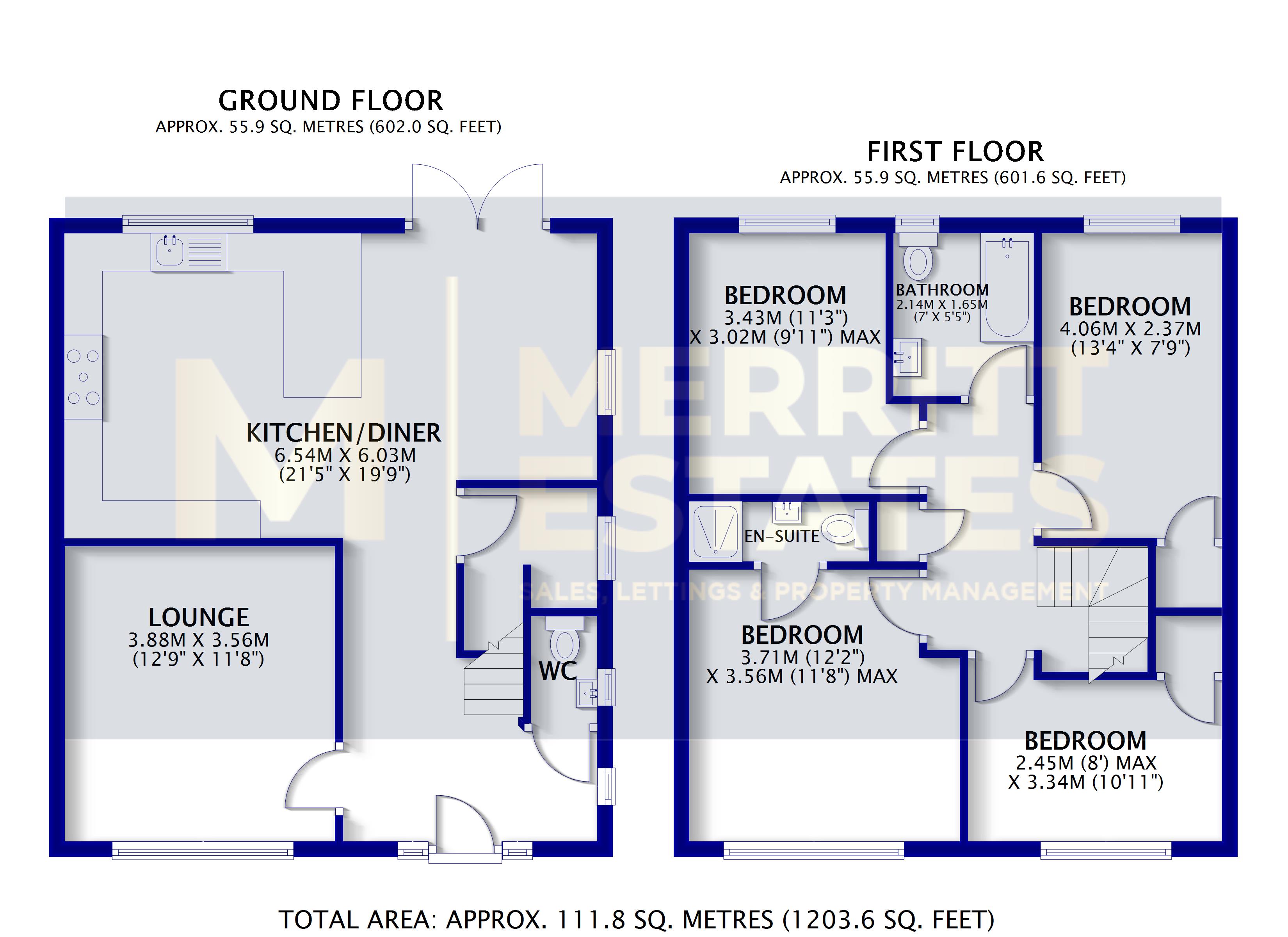 25, Trenton Drive, Nottingham floorplan